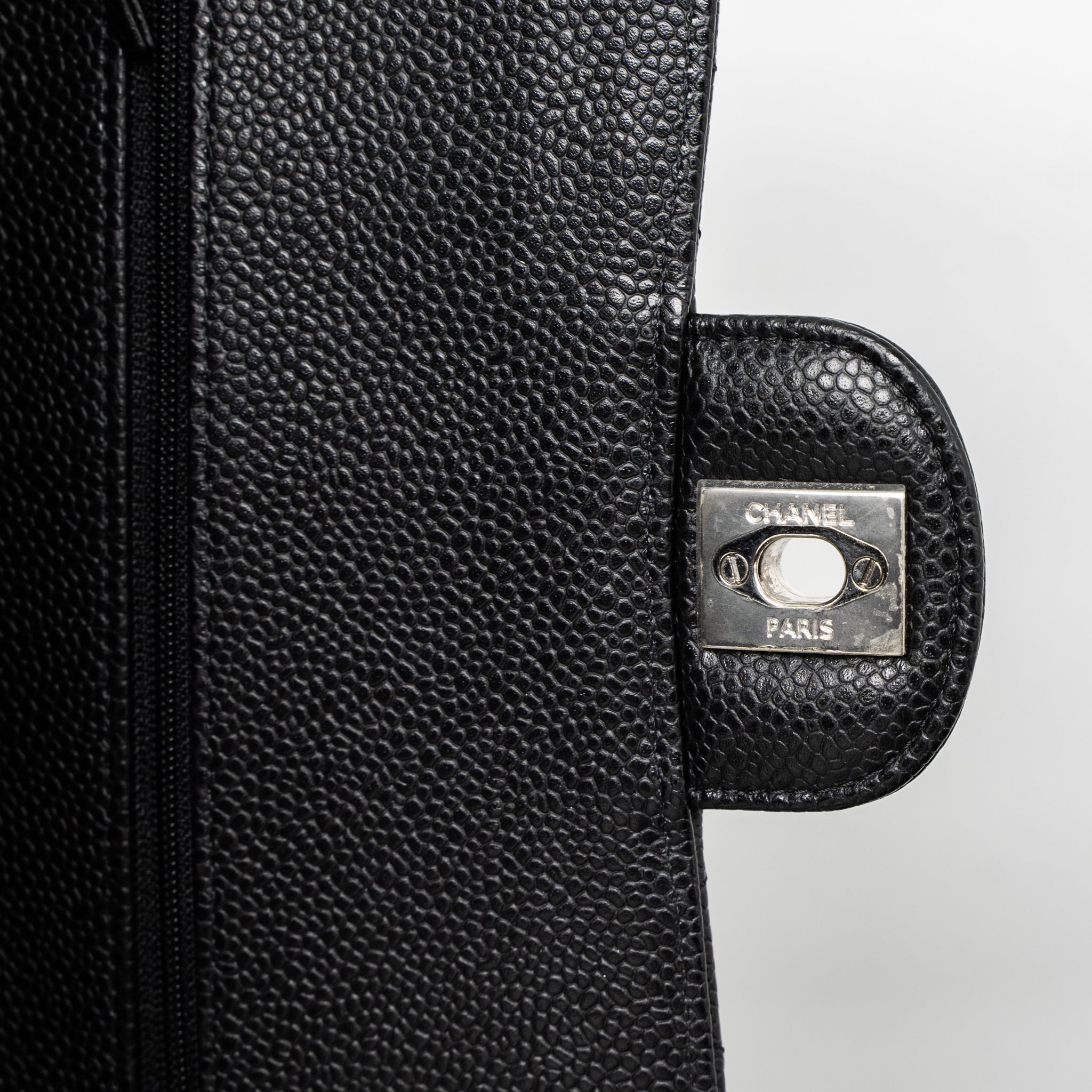 chanel-medium-classic-double-flap-bag-caviar-black-shw-2