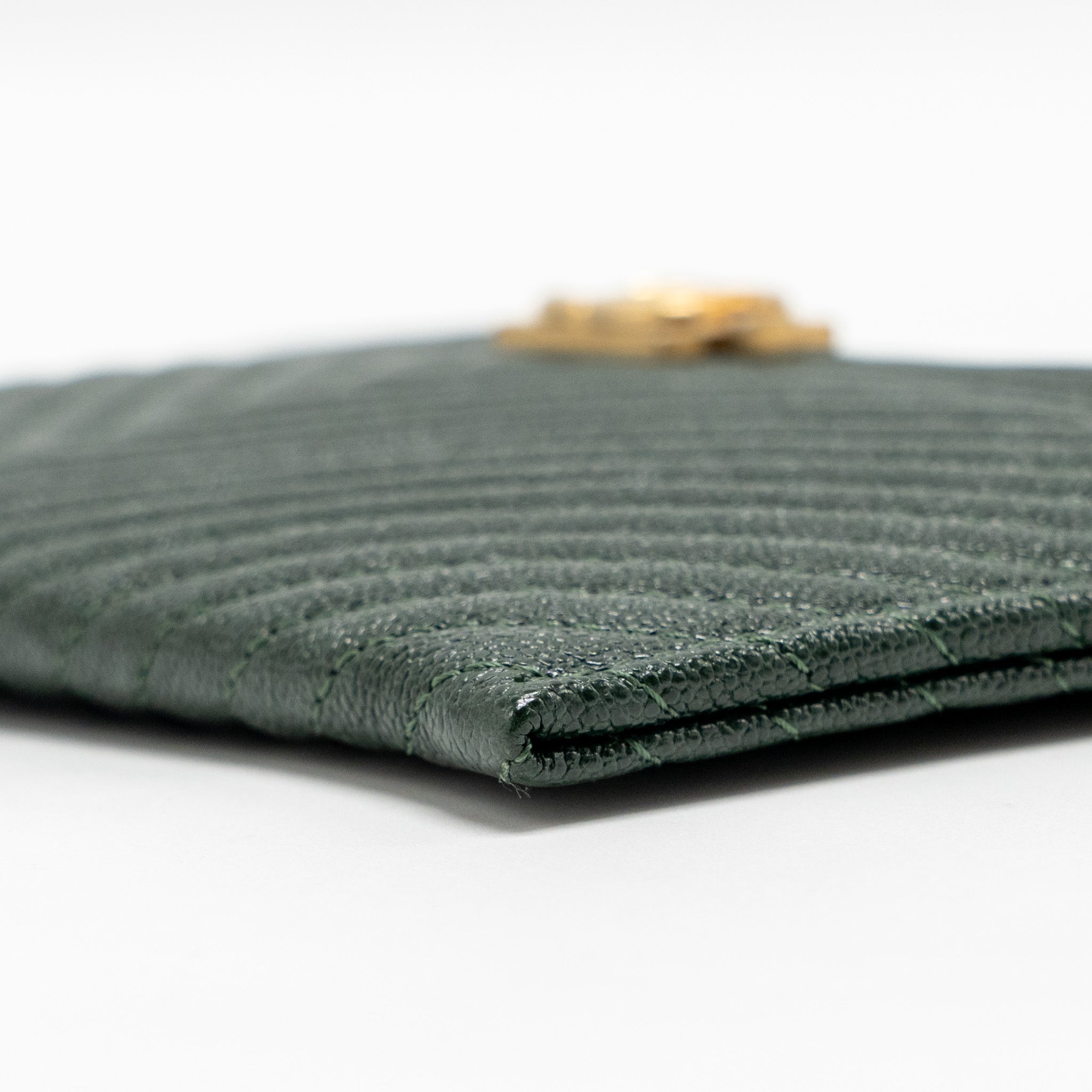 chanel-chevron-boy-zip-pouch-caviar-dark-green-ghw