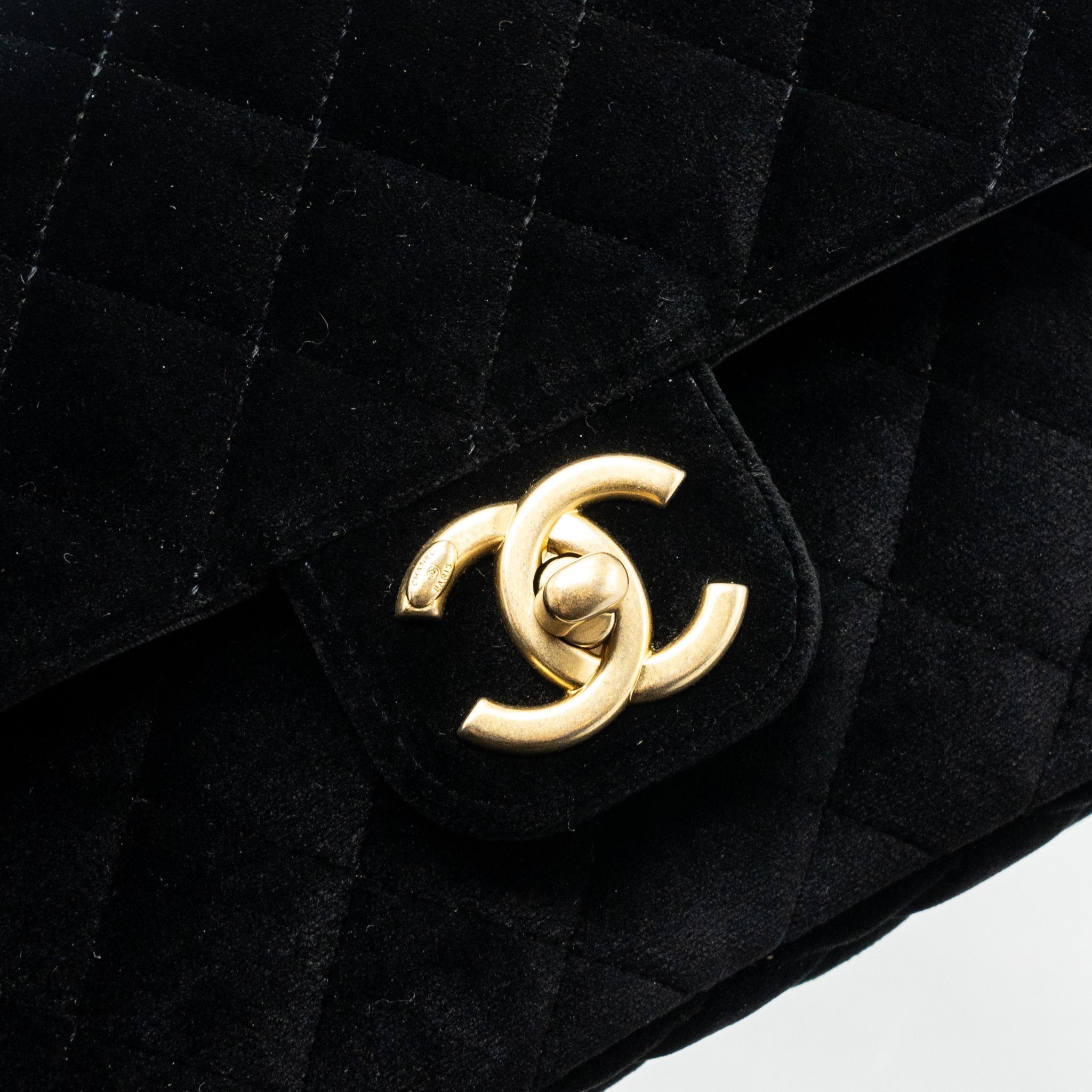 chanel-square-flap-bag-with-letter-chain-velvet-black-ghw-micrpchip
