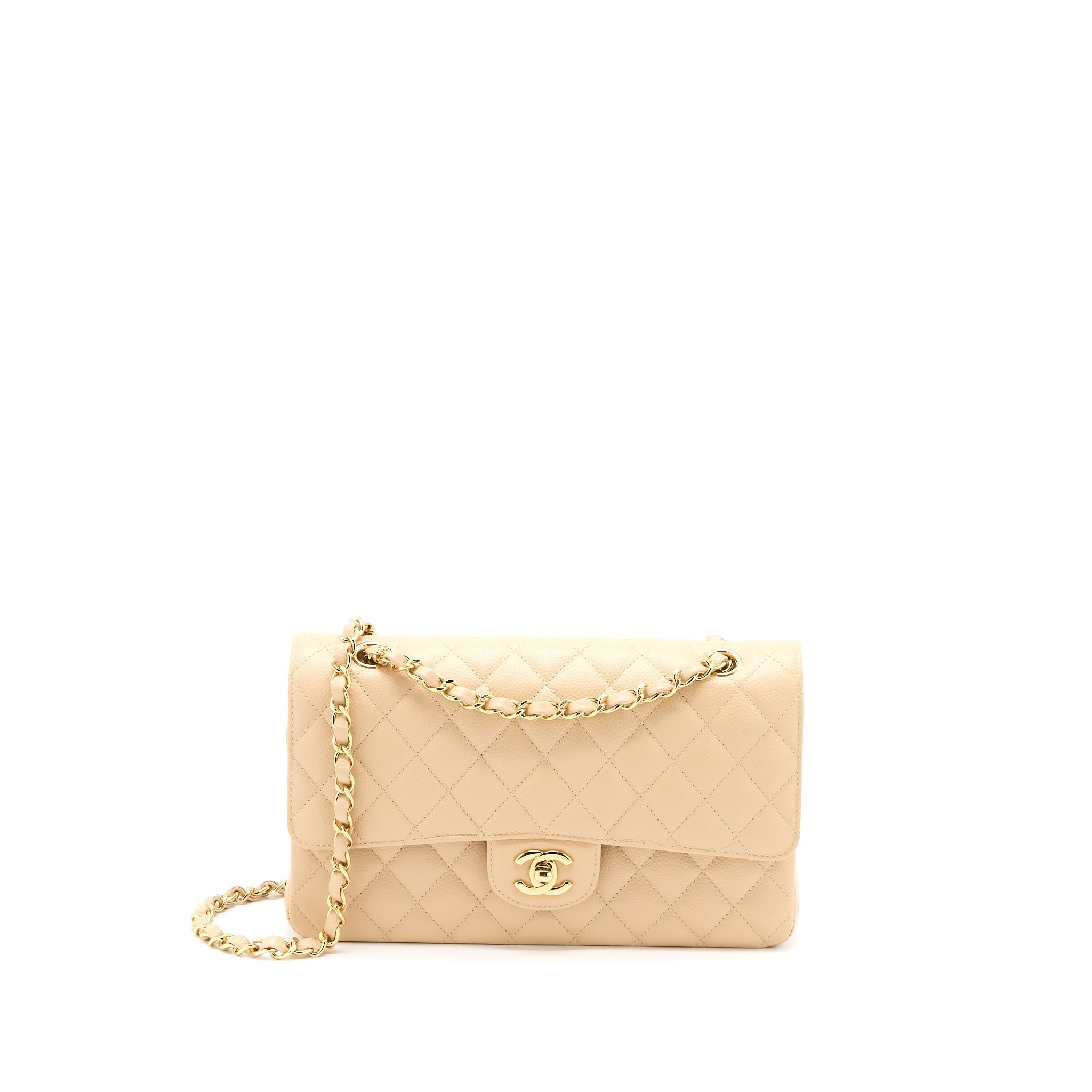 chanel-classic-double-flap-bag-caviar-beige-ghw-1