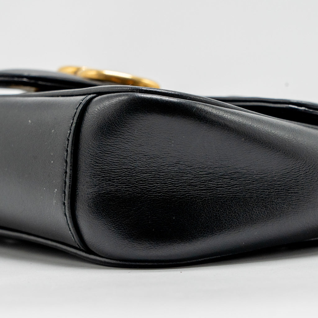 gucci-mini-gg-marmont-flap-bag-calfskin-black-ghw