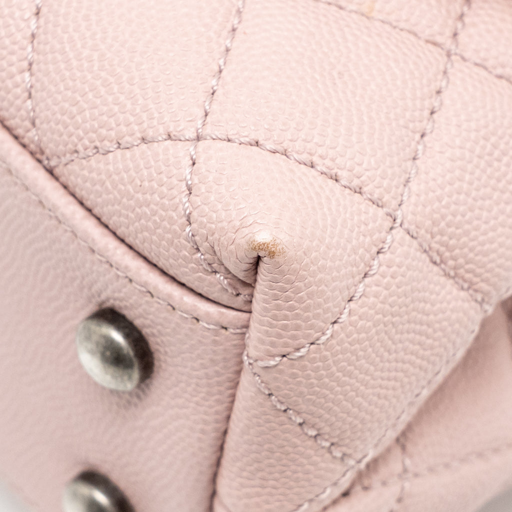 chanel-small-coco-handle-caviar-pink-ruthenium-shw
