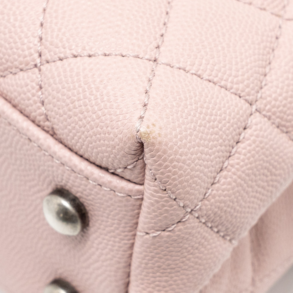 chanel-small-coco-handle-caviar-pink-ruthenium-shw