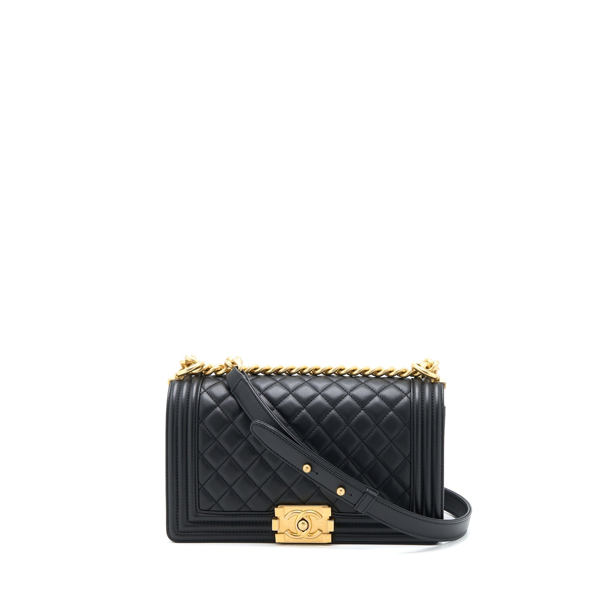 chanel-medium-boy-bag-calfskin-black-brushed-ghw