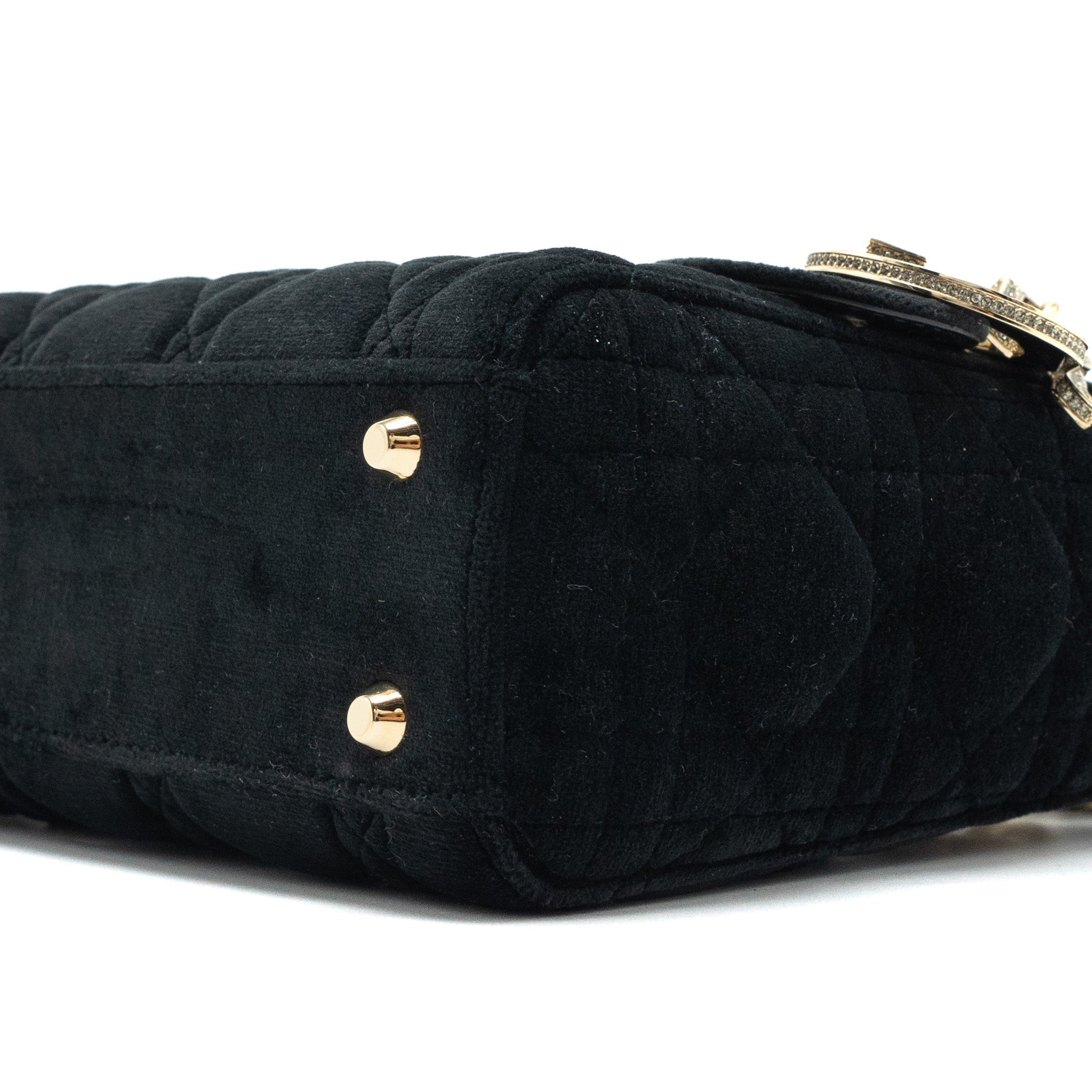 dior-mini-lady-dior-velvet-black-lghw