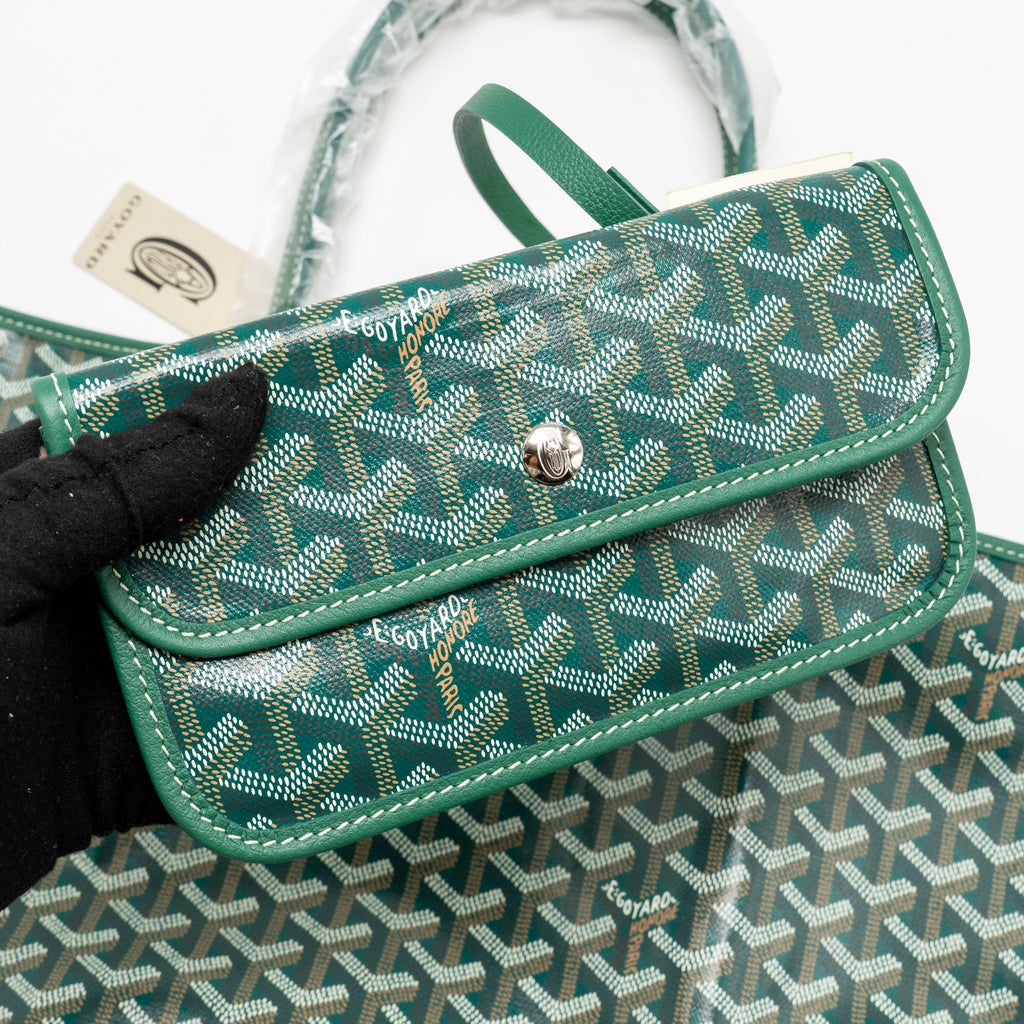 goyard-saint-louis-pm-tote-goyardine-canvas-green-shw