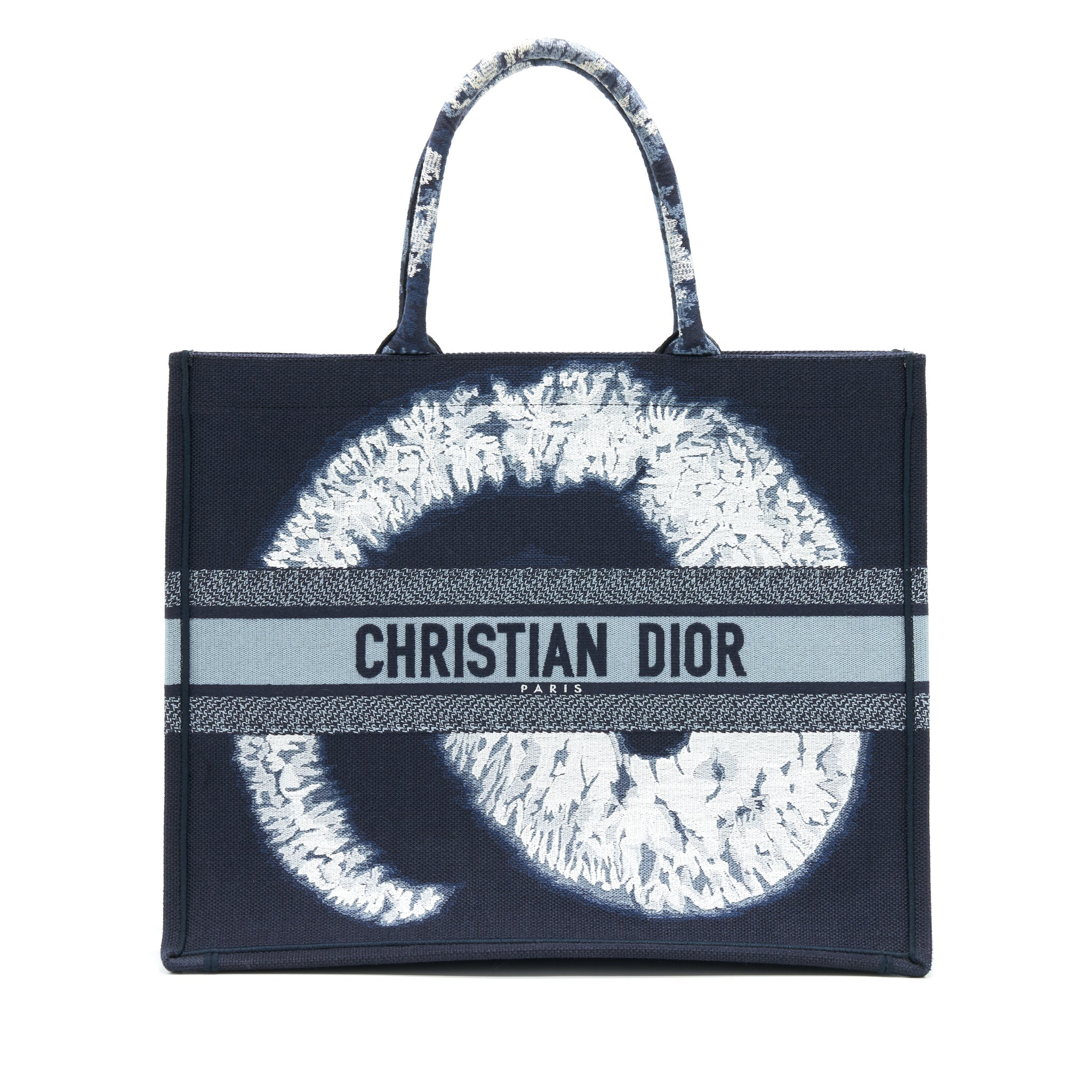 dior-limited-edition-book-tote-dark-blue-denim
