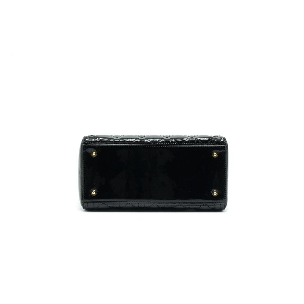 christian-dior-black-patent-leather-medium-lady-dior
