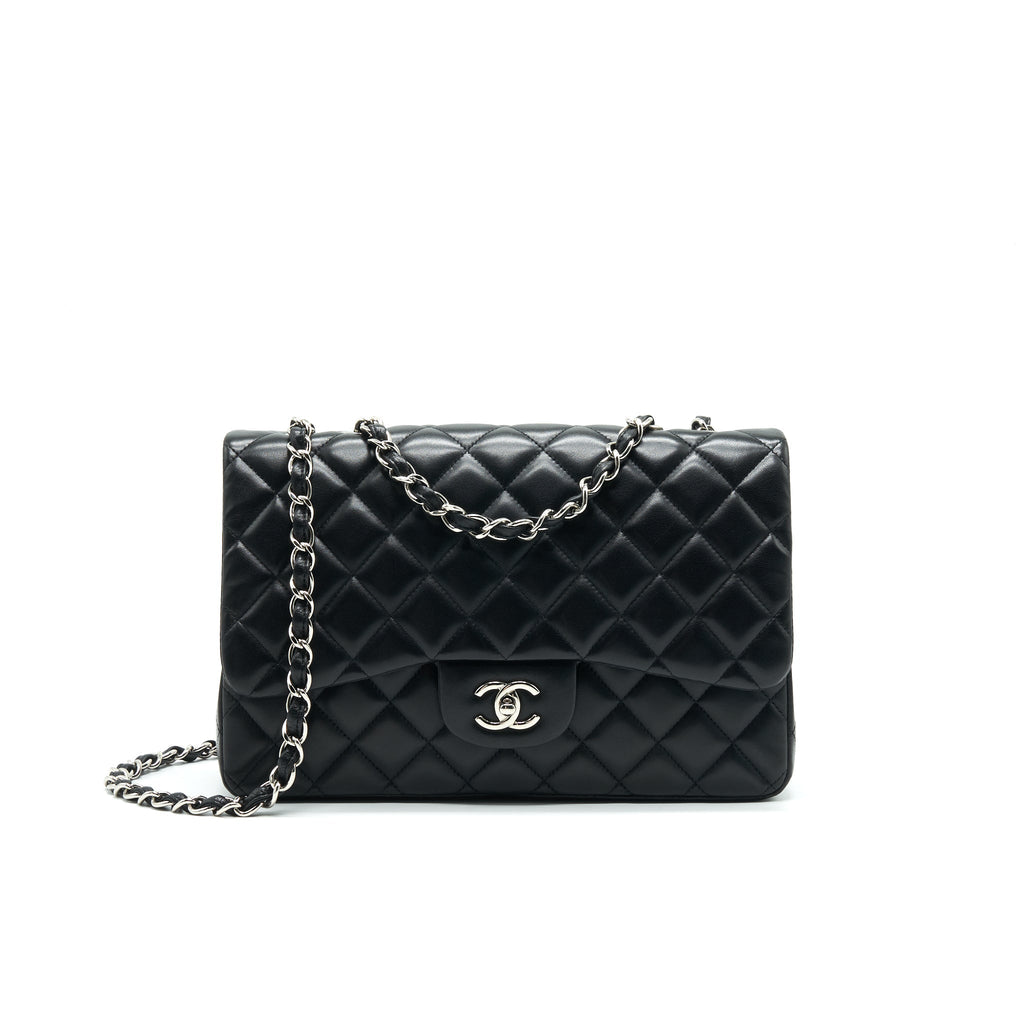 chanel-single-flap-jumbo-bag-lambskin-black-shw