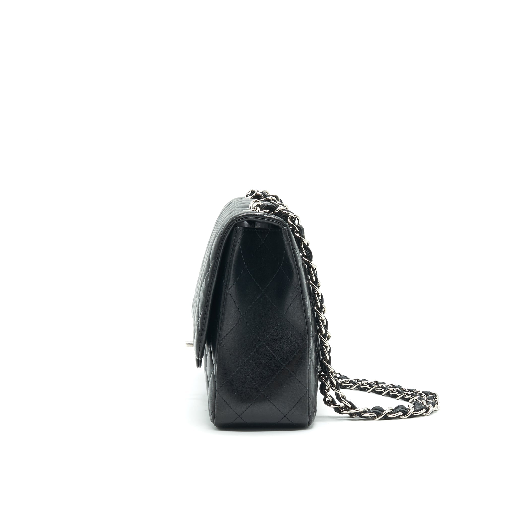 chanel-single-flap-jumbo-bag-lambskin-black-shw
