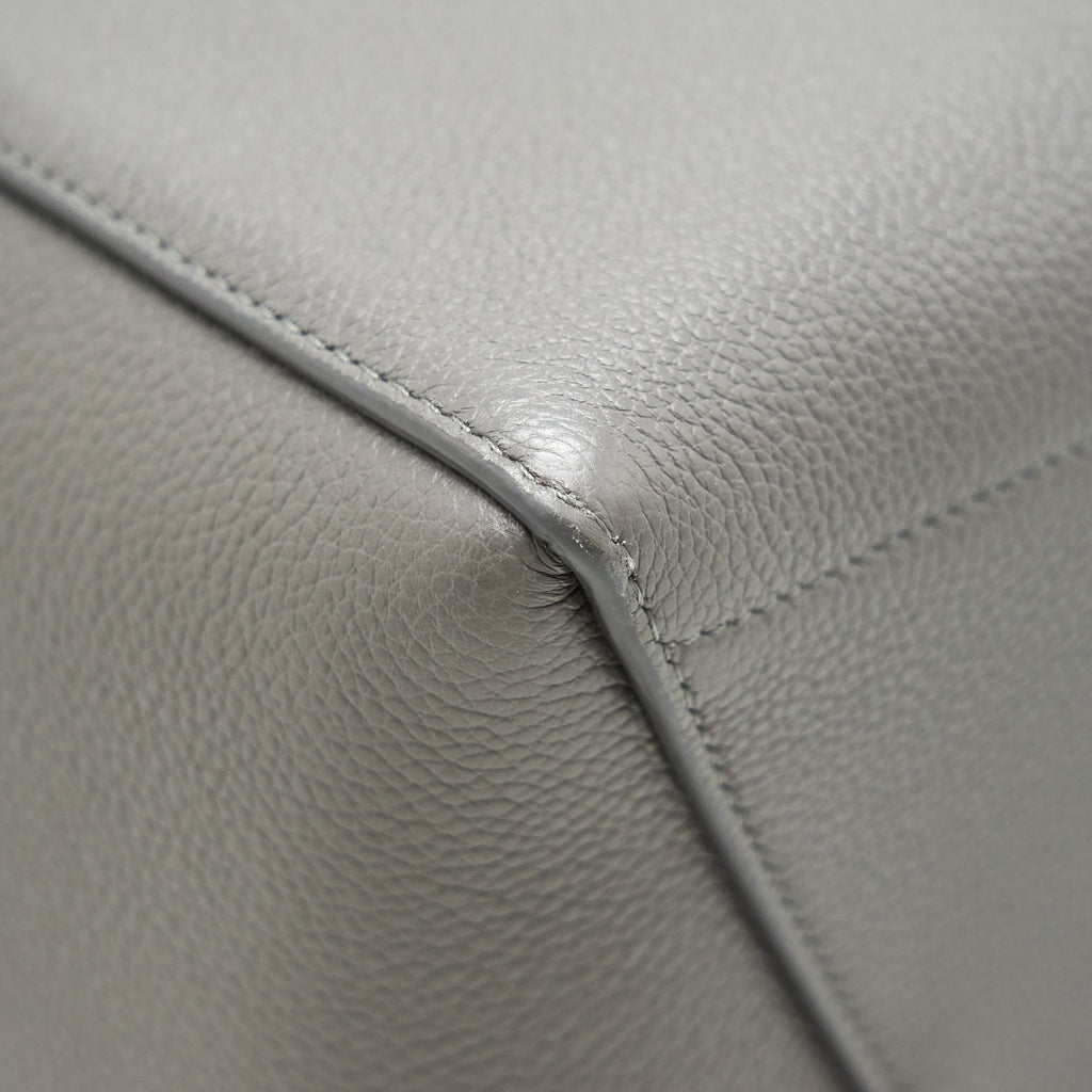 celine-sangle-bucket-bag-dark-grey-with-black-stitching