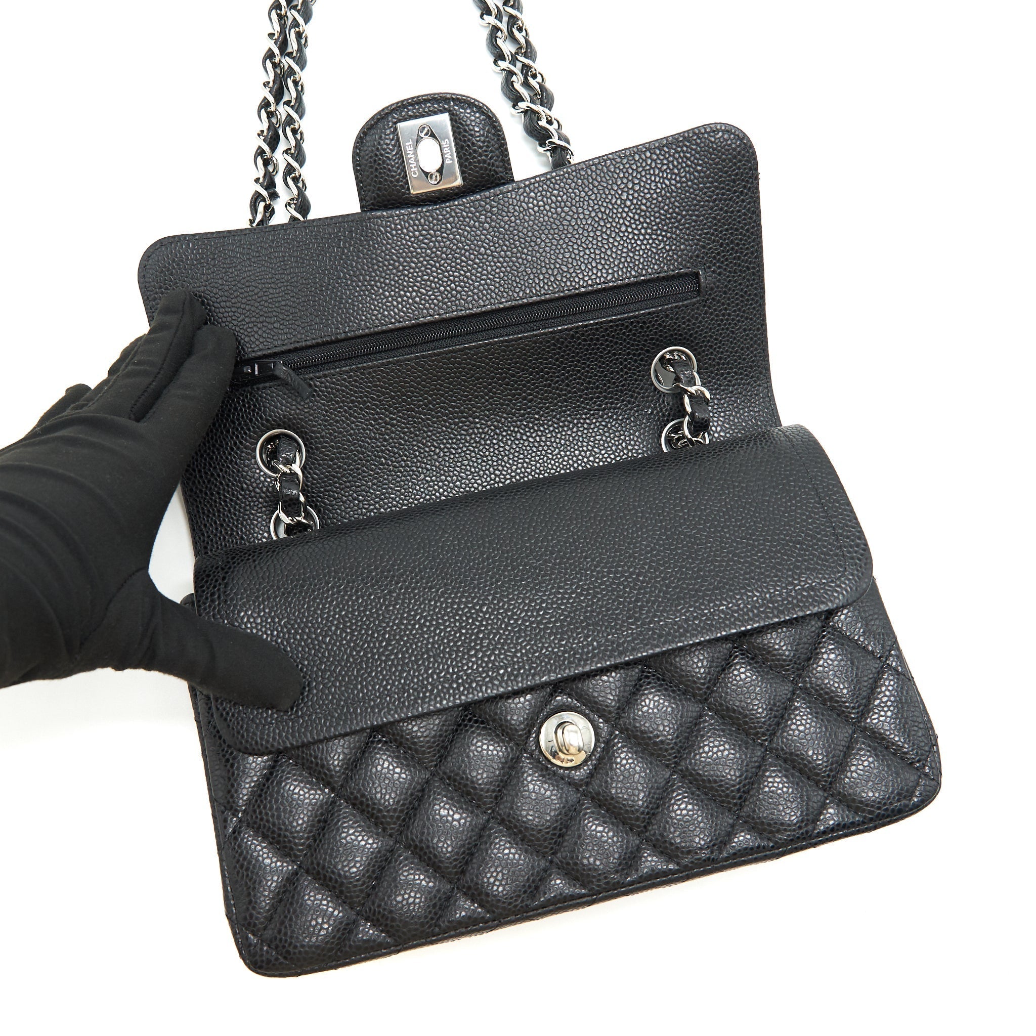 chanel-classic-small-double-flap-caviar