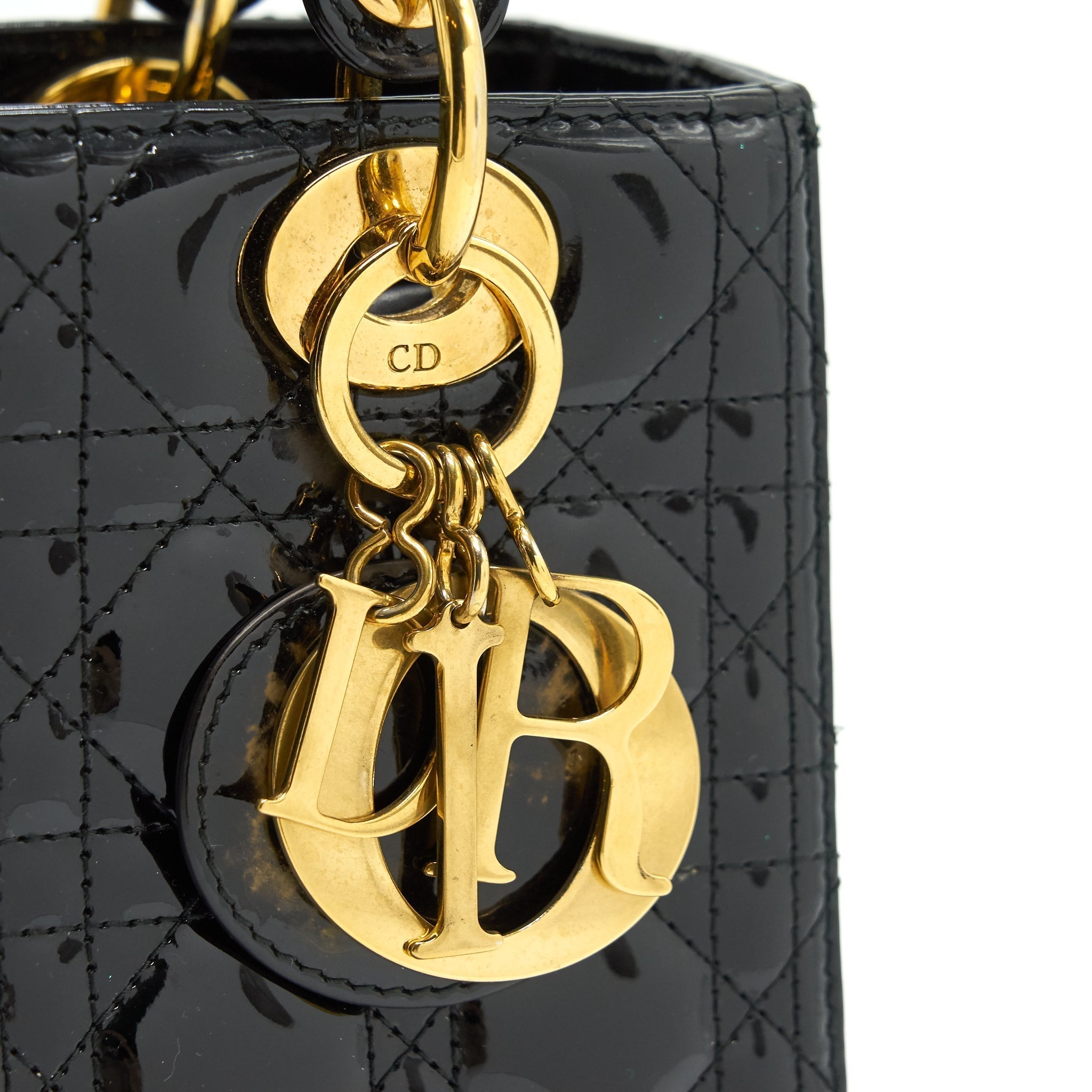 christian-dior-black-patent-leather-medium-lady-dior