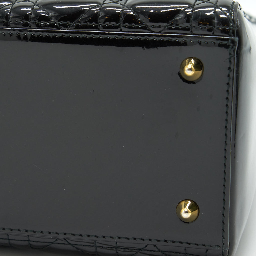 christian-dior-black-patent-leather-medium-lady-dior