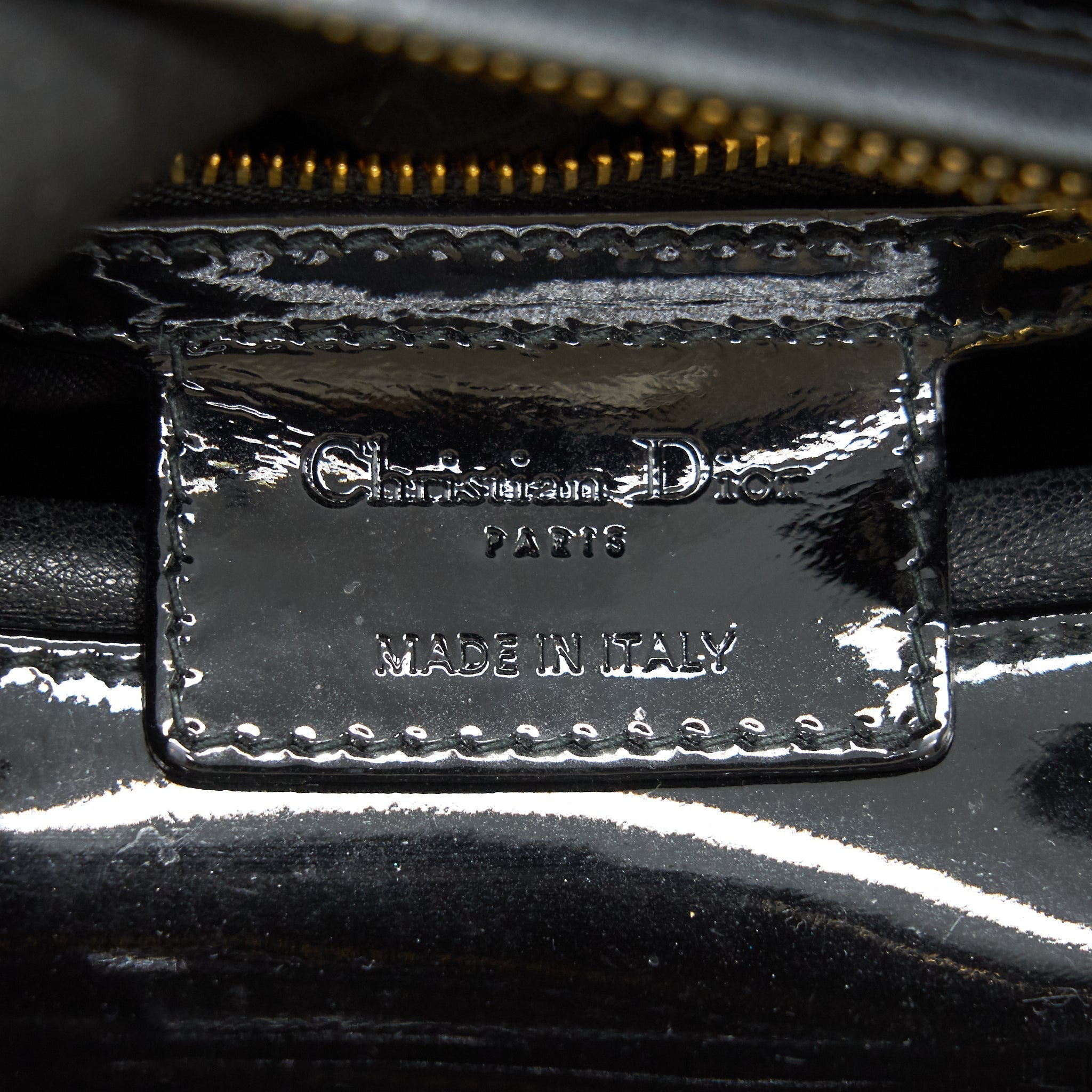 christian-dior-black-patent-leather-medium-lady-dior