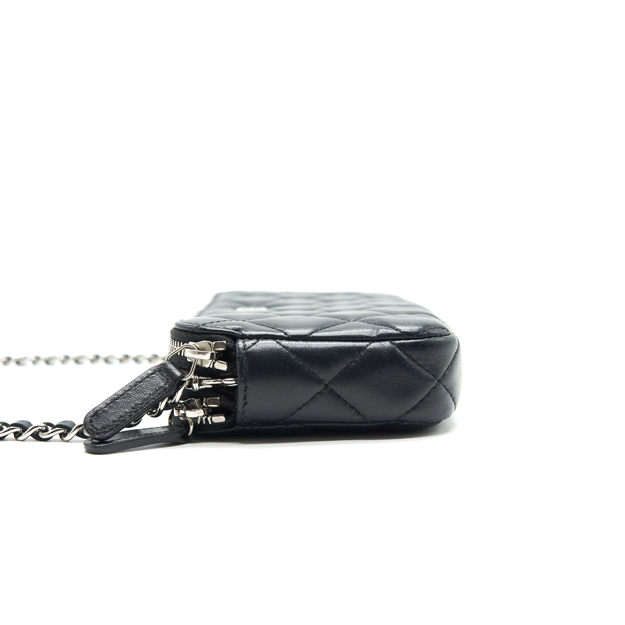 chanel-double-zip-clutch-with-chain-lambskin-black-shw