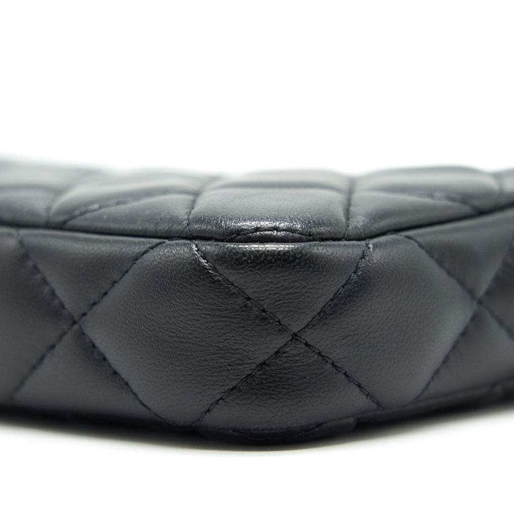 chanel-double-zip-clutch-with-chain-lambskin-black-shw