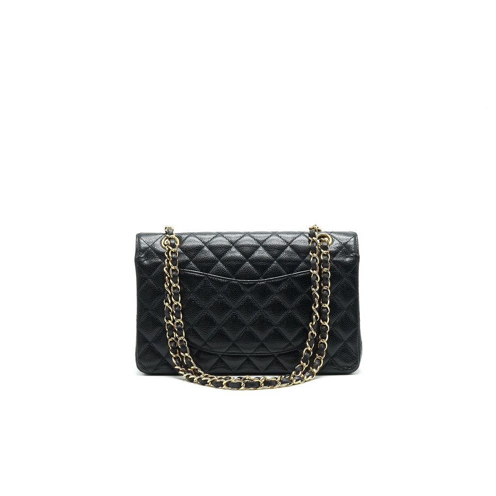 chanel-medium-classic-double-flap-bag-caviar-black-ghw-serial16