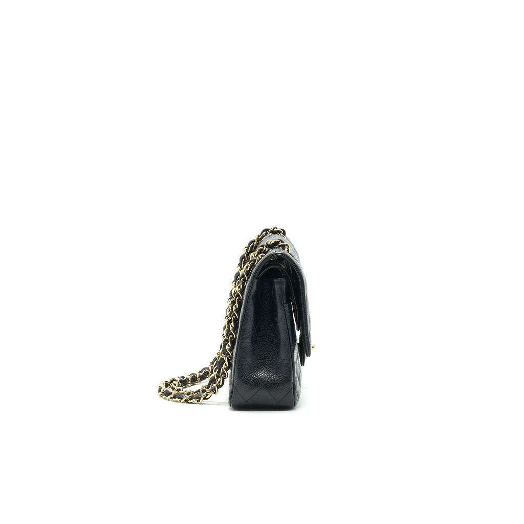 chanel-medium-classic-double-flap-bag-caviar-black-ghw-serial16