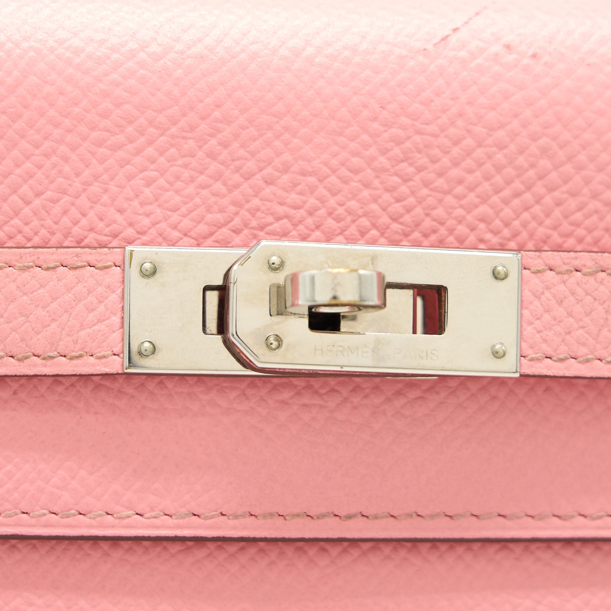 hermes-kelly-long-wallet-pink-shw