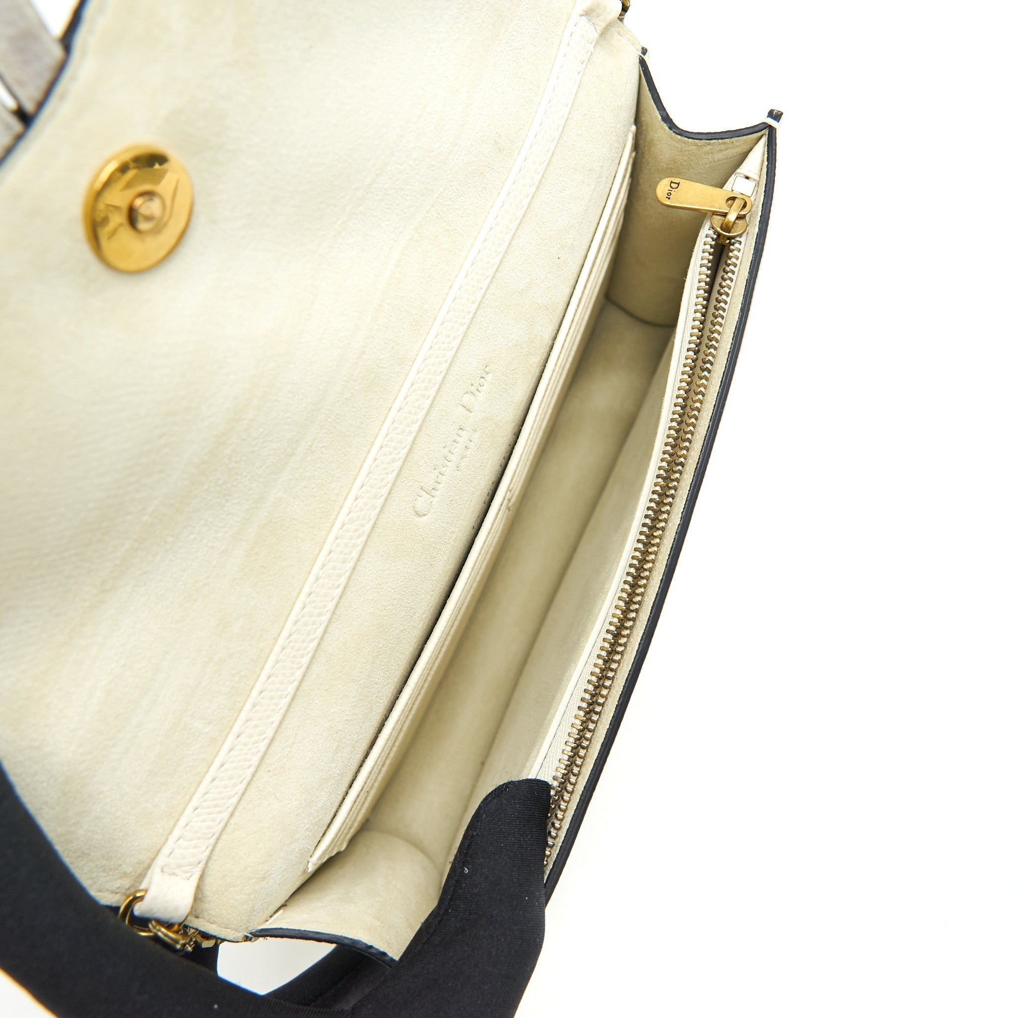 dior-saddle-pouch-with-chain-white-ghw