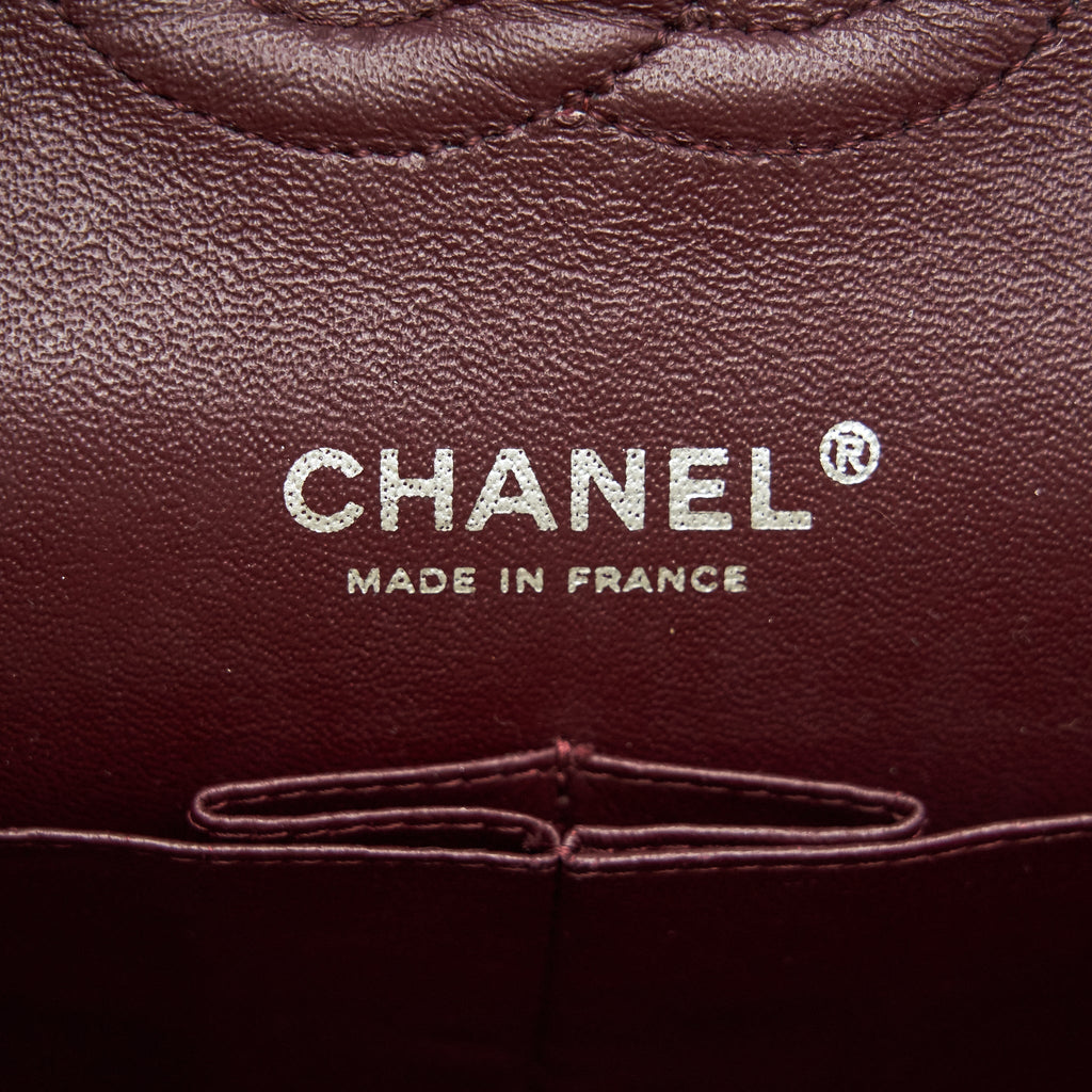 chanel-classic-double-flap-lambskin-black-shw-serial-13