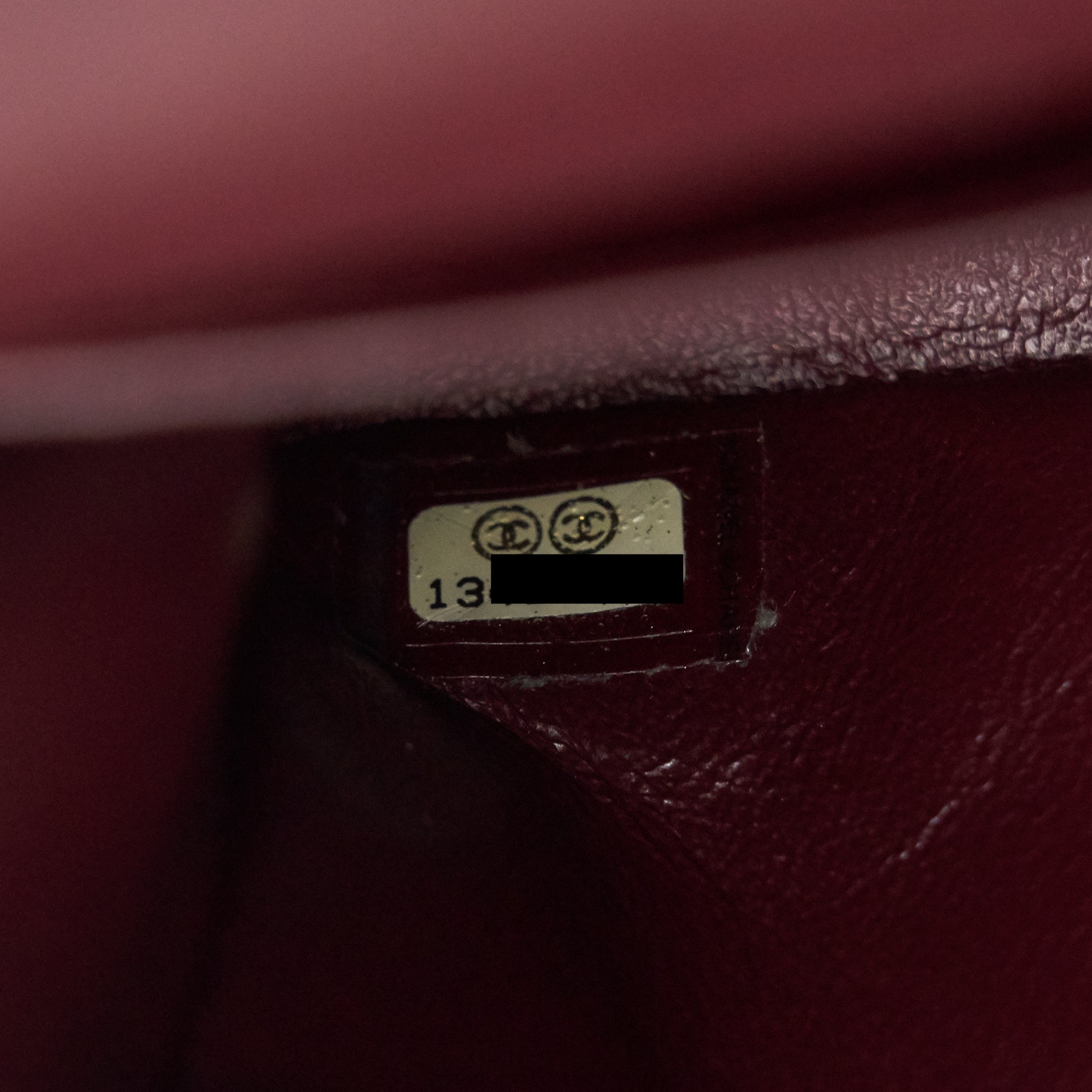 chanel-classic-double-flap-lambskin-black-shw-serial-13