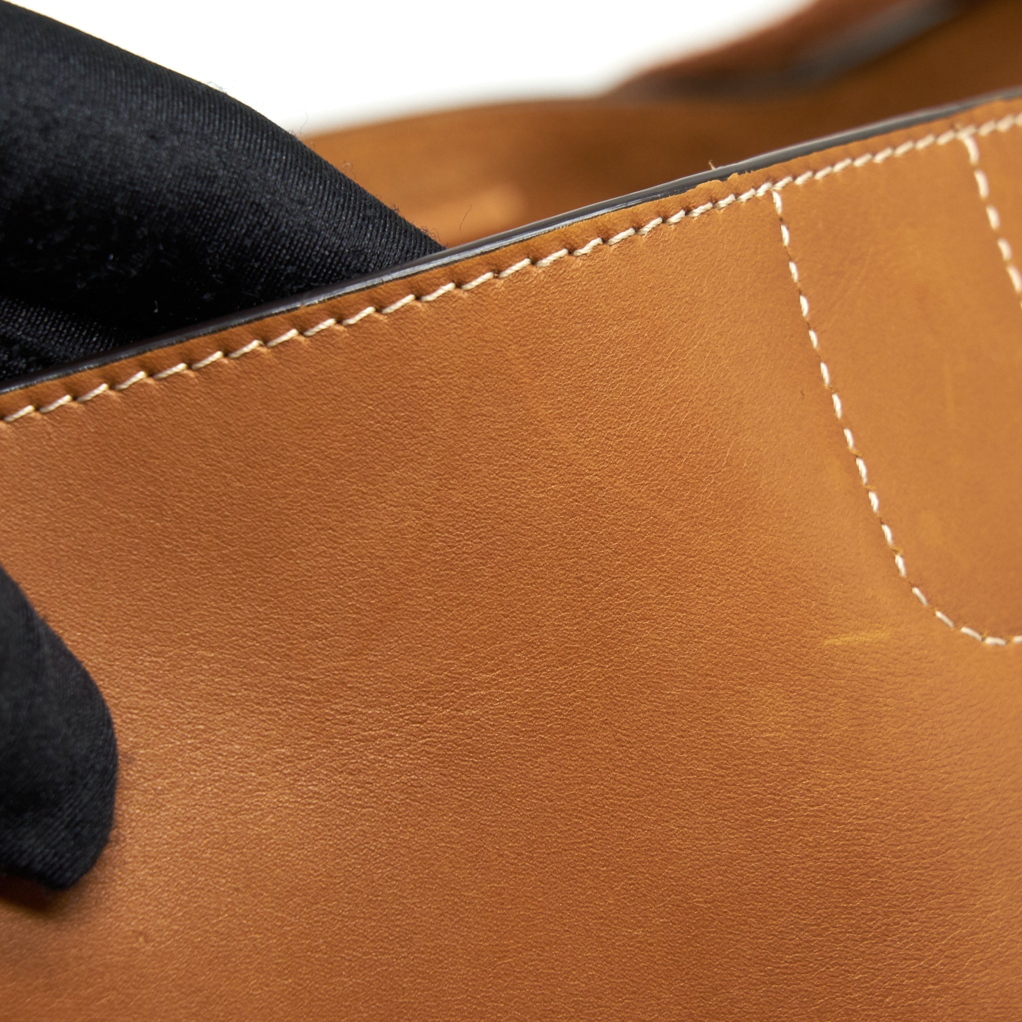 celine-sangle-bucket-bag-brown-ghw