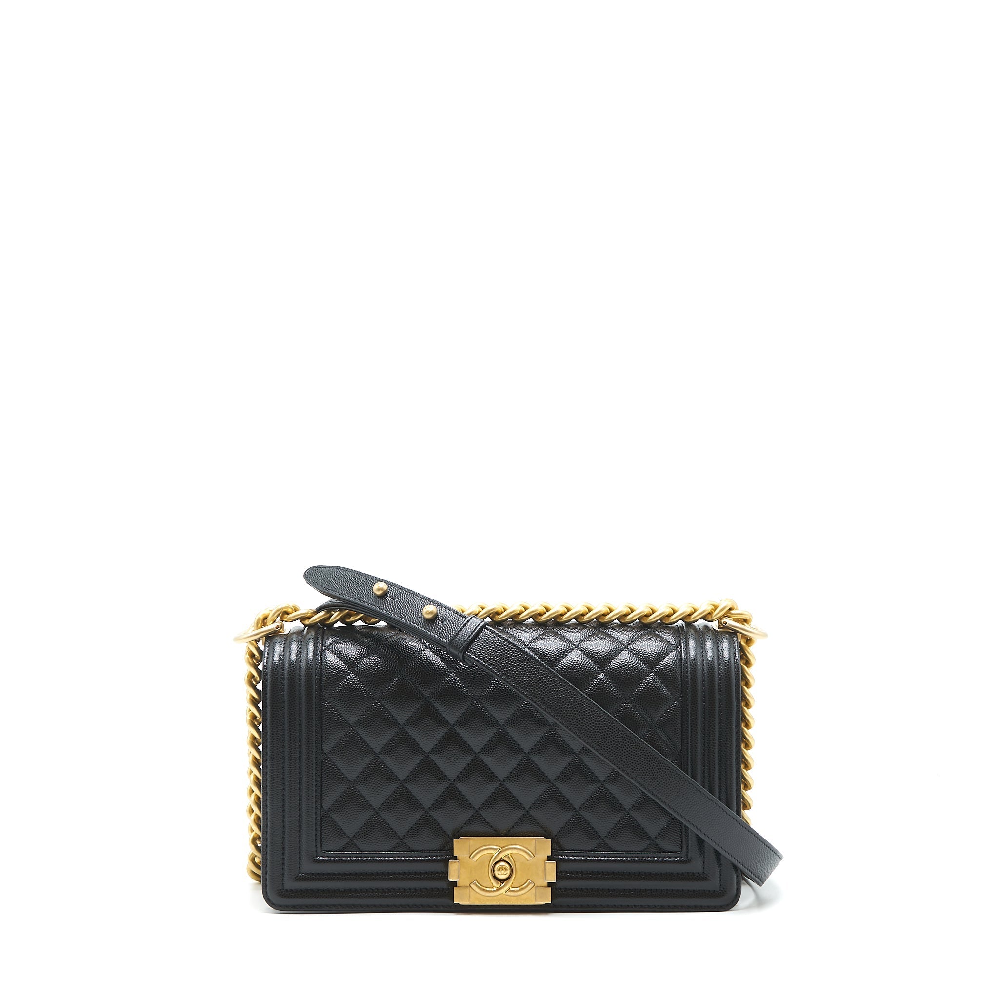 chanel-medium-leboy-black-caviar-ghw