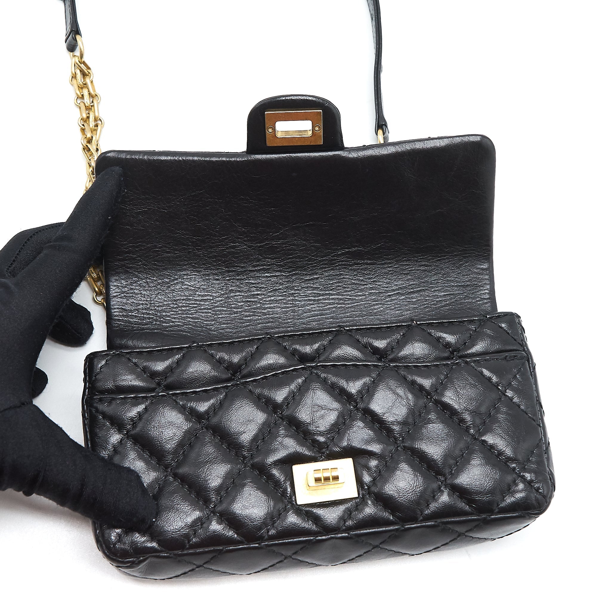 chanel-2-55-reissue-mini-waist-belt-bag-black-shw