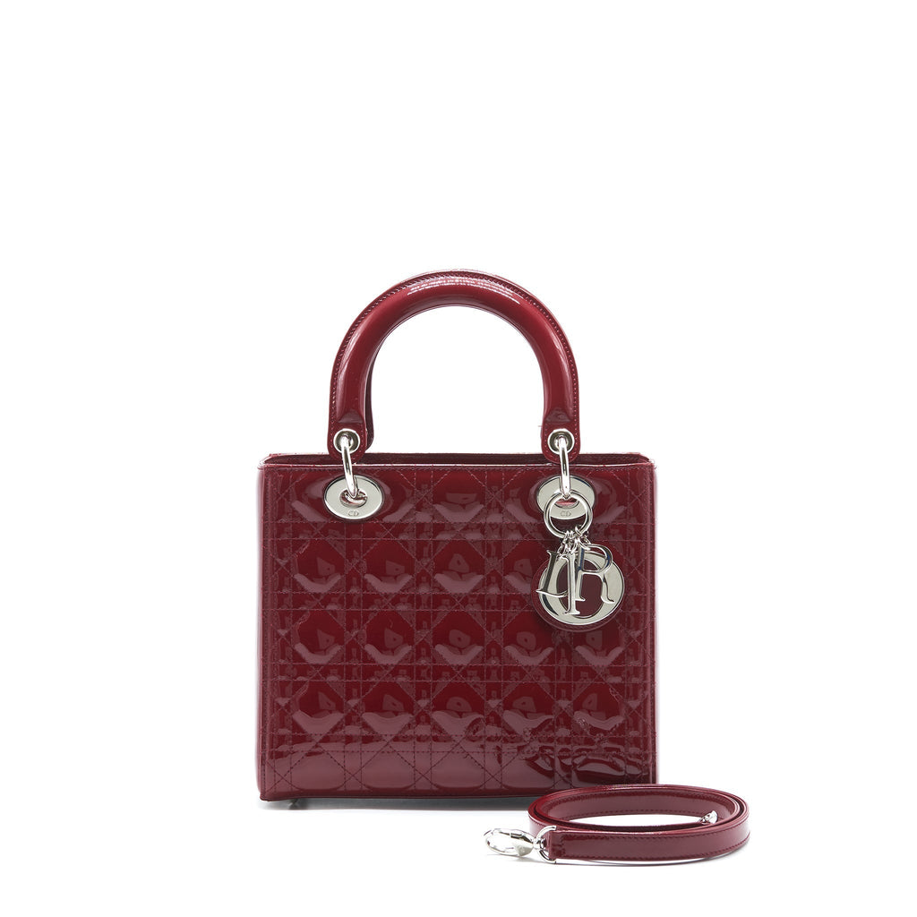 dior-lady-dior-medium-patent-leather-red-shw