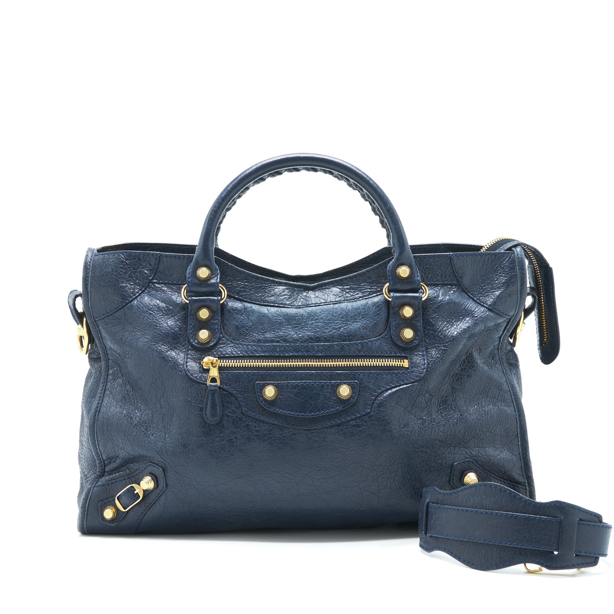 balenciaga-classic-city-bag-navy-ghw