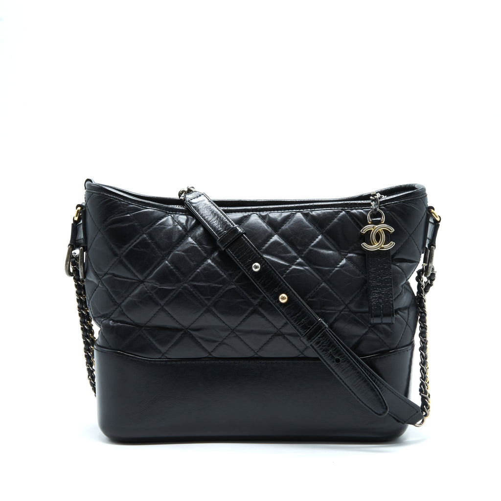 chanel-large-gabrielle-hobo-bag-black-gold-sliver-hardware