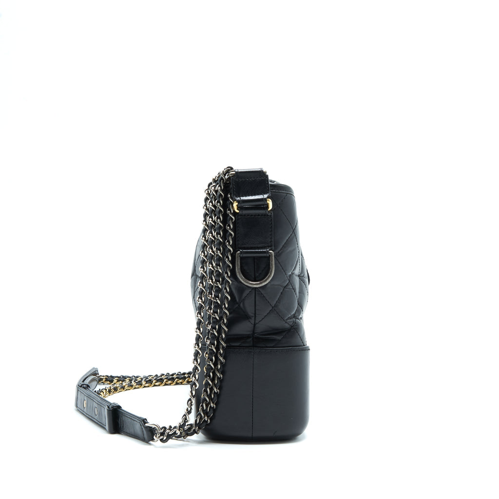 chanel-large-gabrielle-hobo-bag-black-gold-sliver-hardware