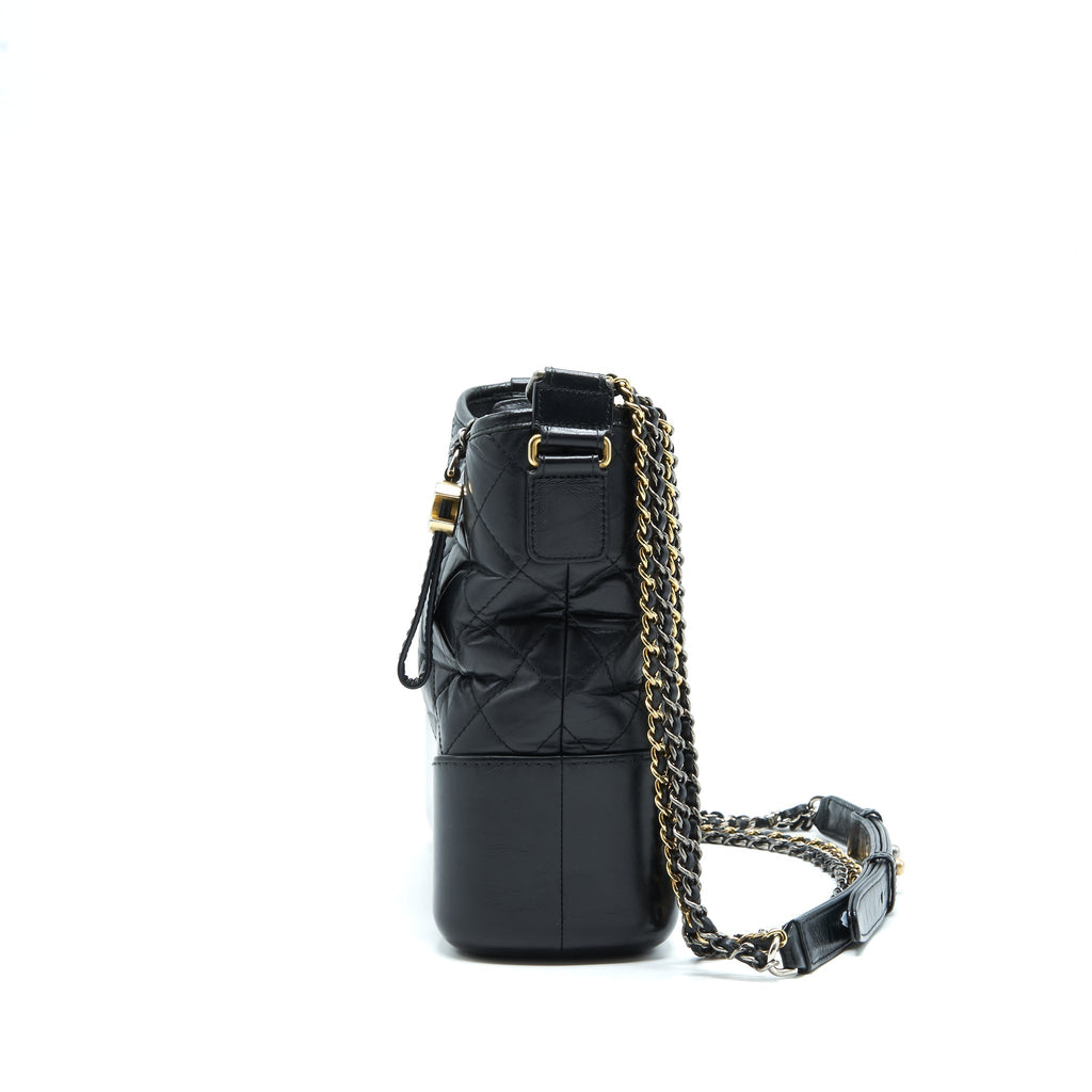 chanel-large-gabrielle-hobo-bag-black-gold-sliver-hardware