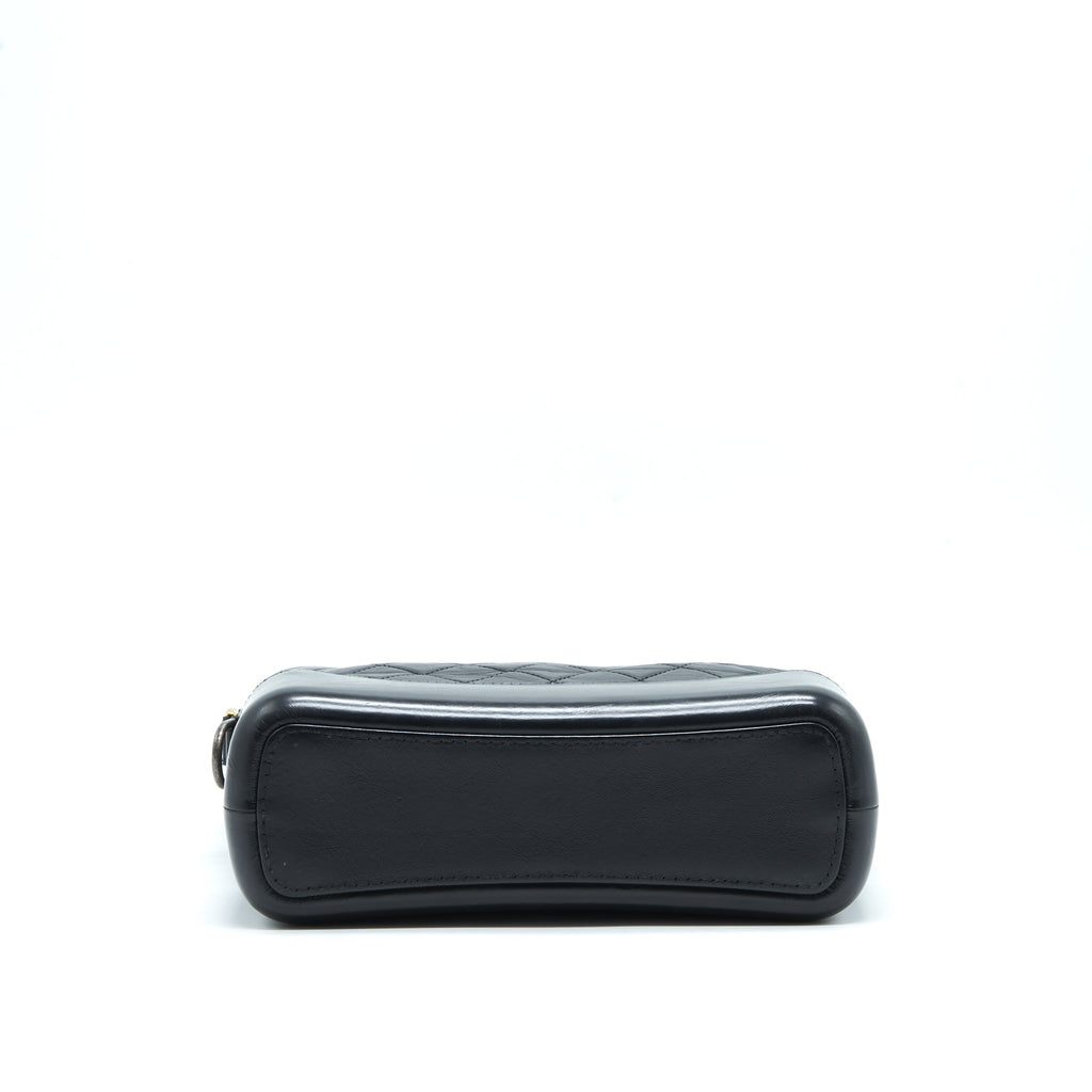 chanel-large-gabrielle-hobo-bag-black-gold-sliver-hardware