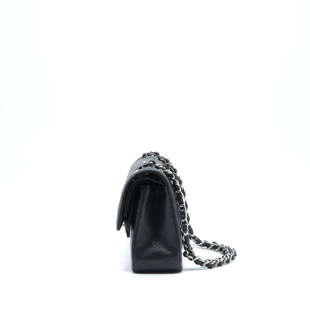 chanel-small-classic-flap-bag-caviar-black-shwmicrochip