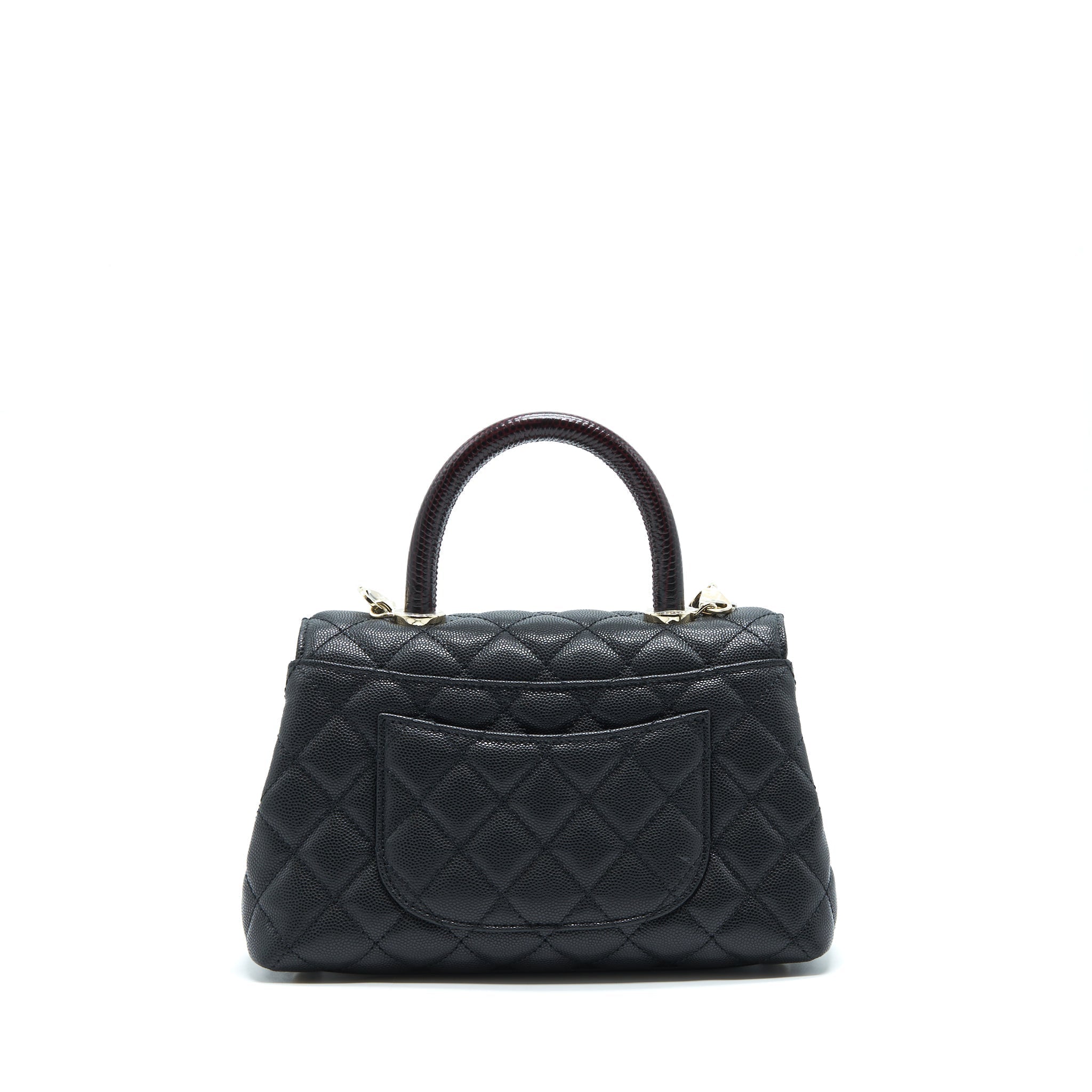 chanel-small-coco-handle-caviar-black-lghw-with-red-embossed-handle