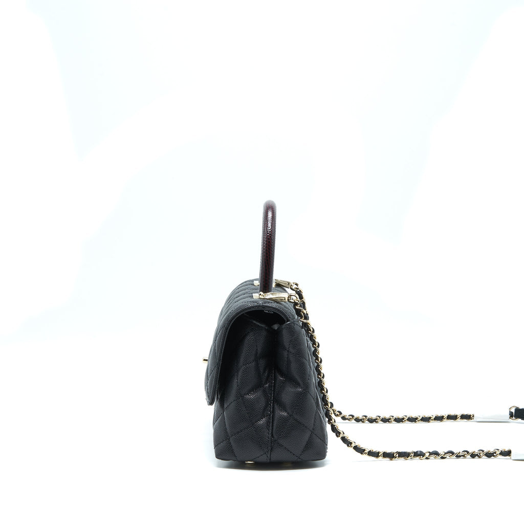 chanel-small-coco-handle-caviar-black-lghw-with-red-embossed-handle