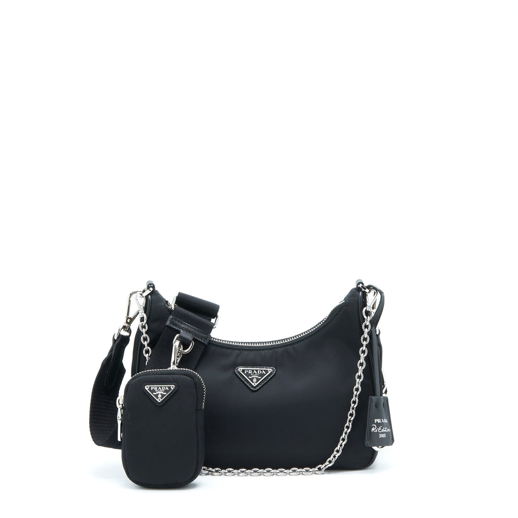prada-re-edition-2005-nylon-bag-black-shw-1