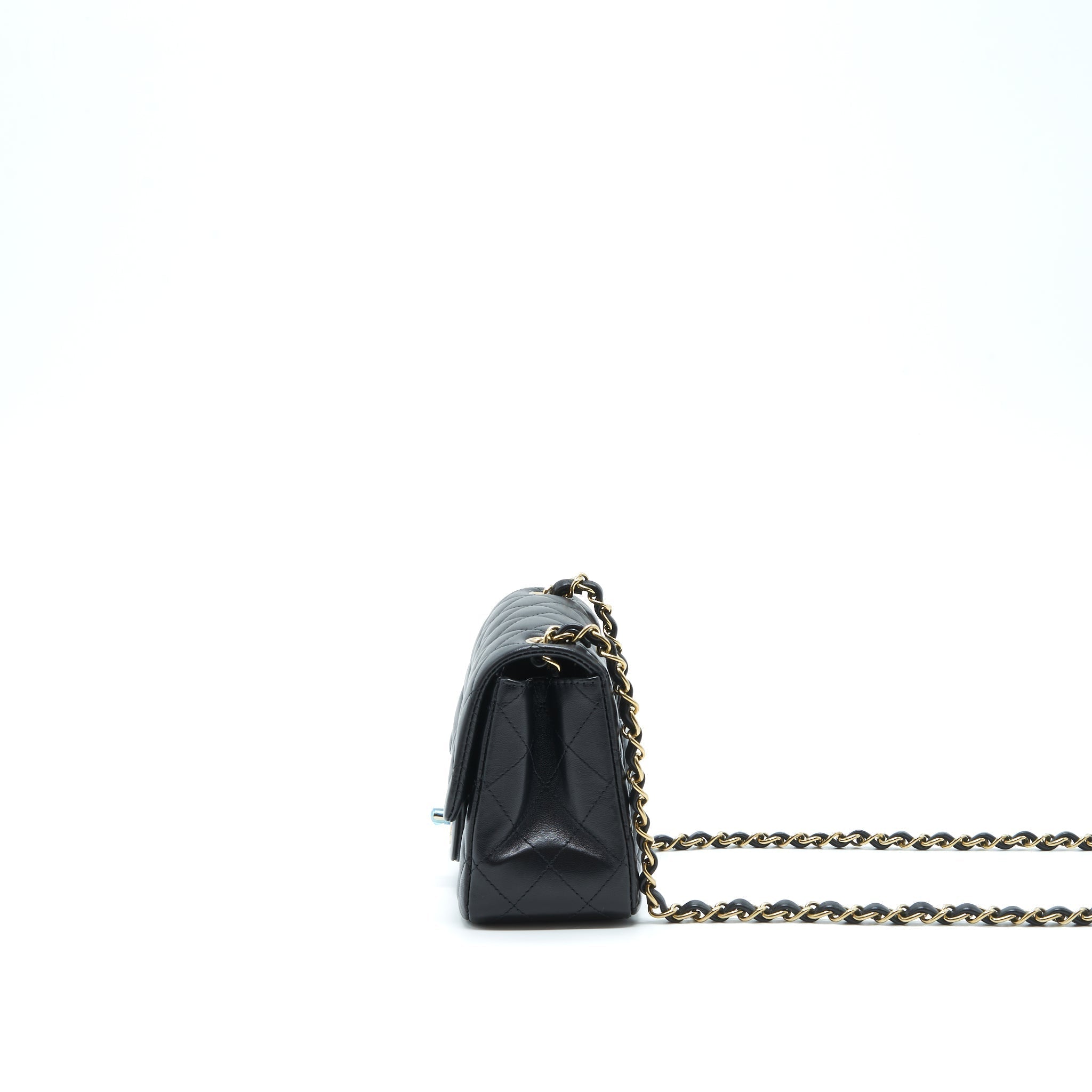 chanel-mini-square-flap-bag-lambskin-black-lghw-microchip-3