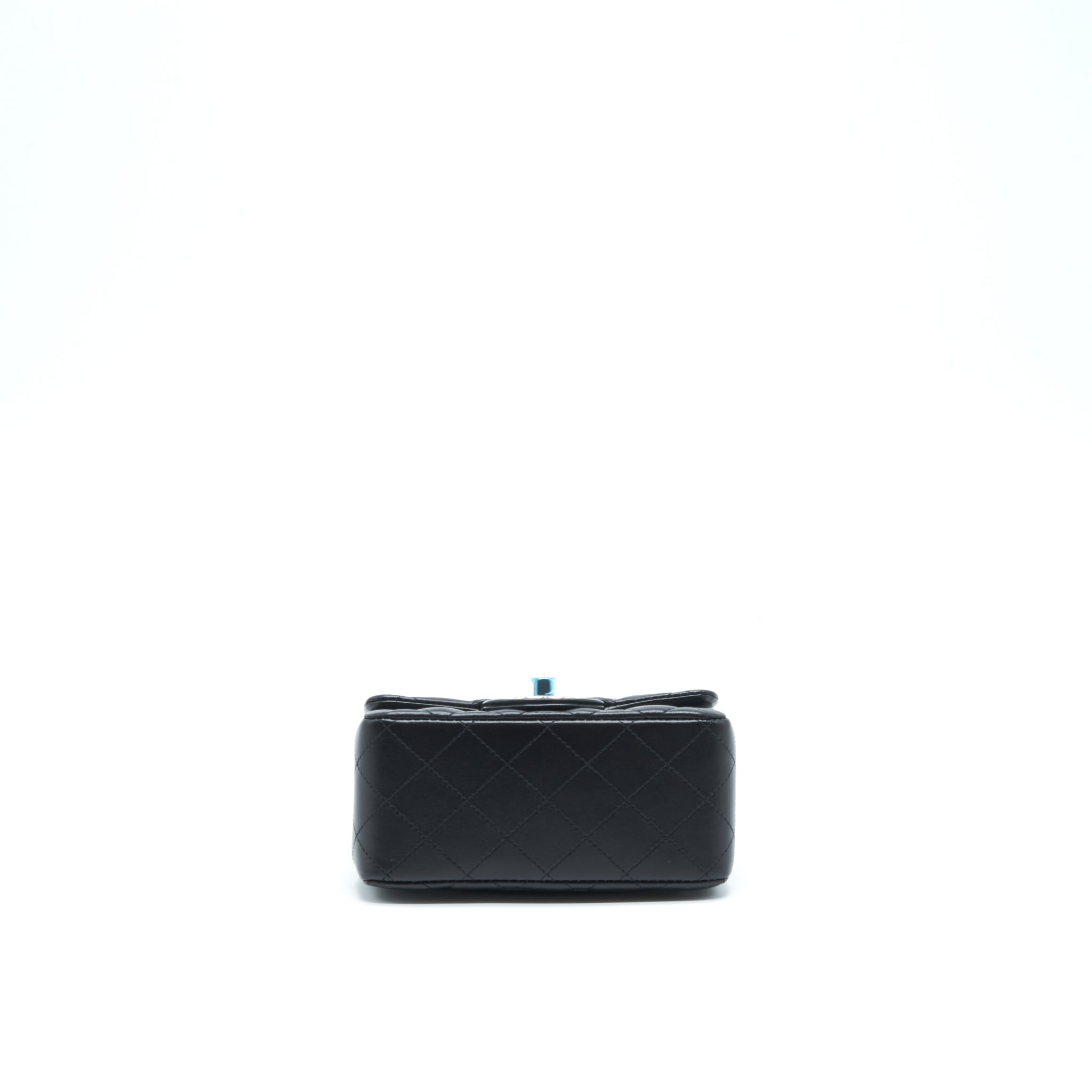 chanel-mini-square-flap-bag-lambskin-black-lghw-microchip-3