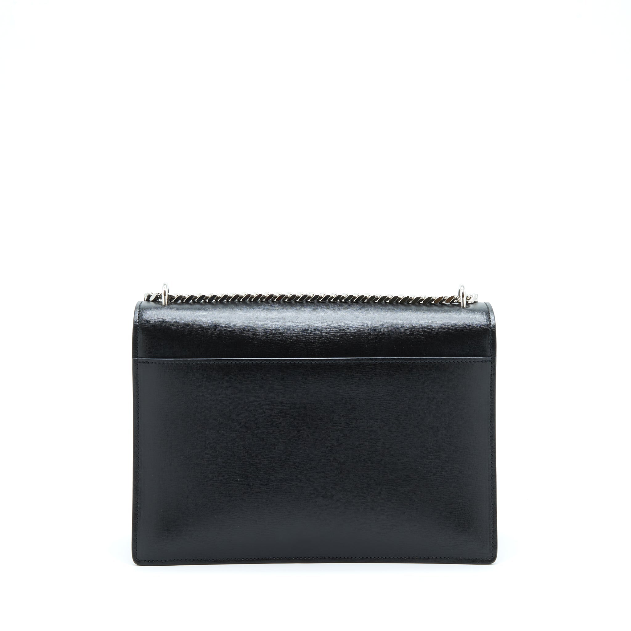 saint-laurent-ysl-medium-sunset-bag-calfskin-black-shw