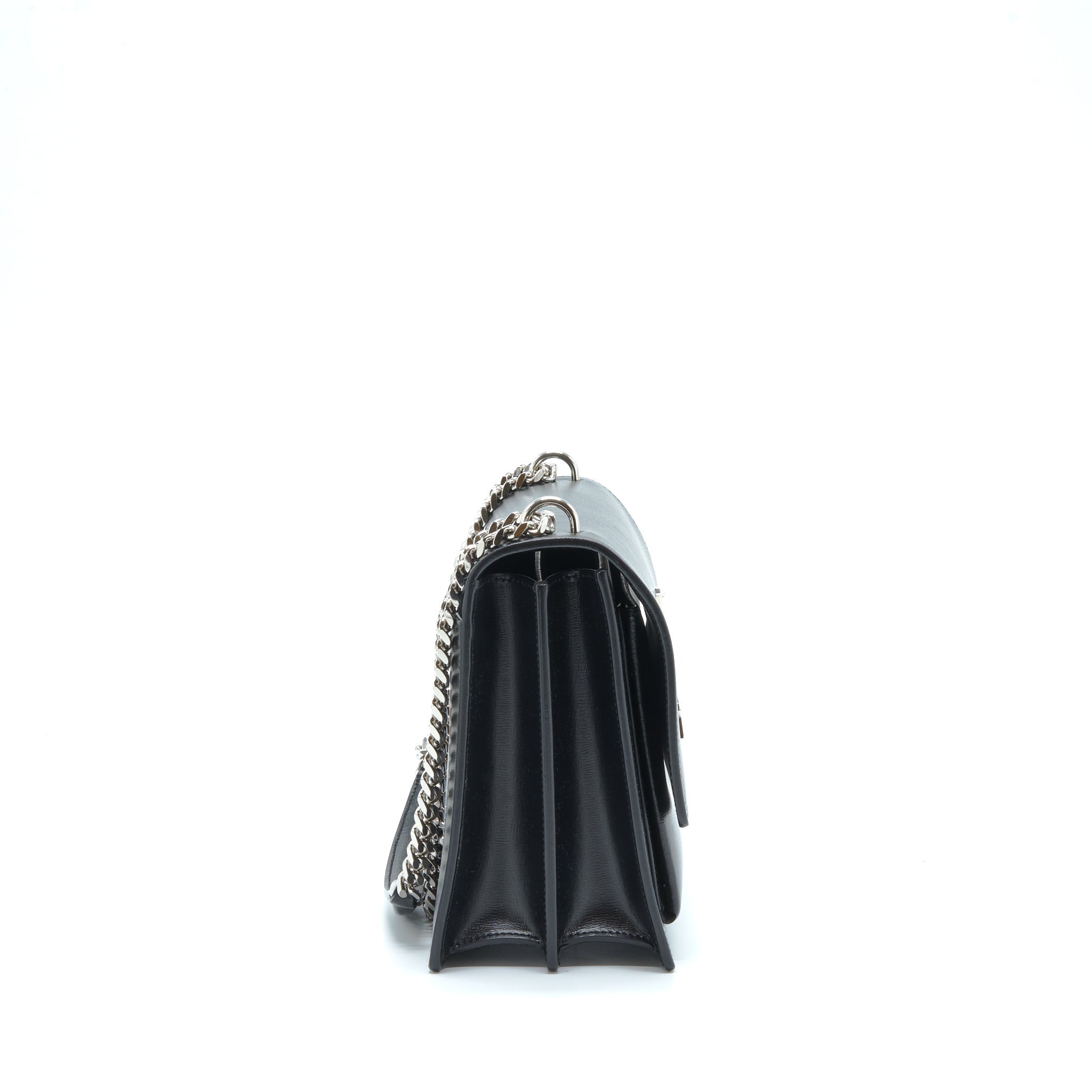 saint-laurent-ysl-medium-sunset-bag-calfskin-black-shw