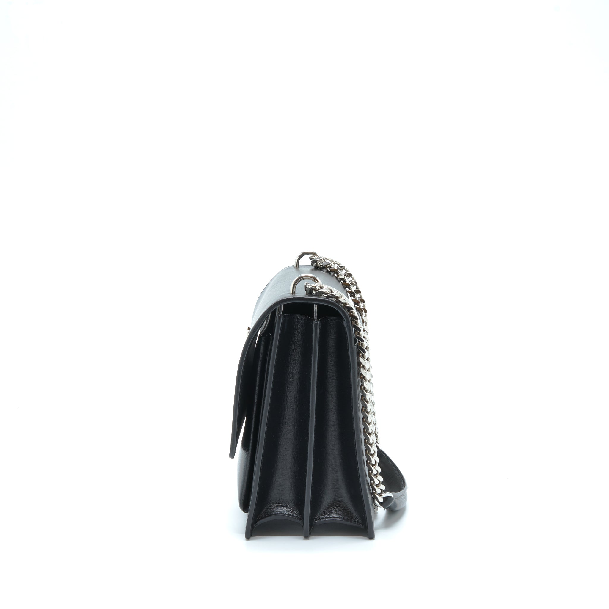 saint-laurent-ysl-medium-sunset-bag-calfskin-black-shw