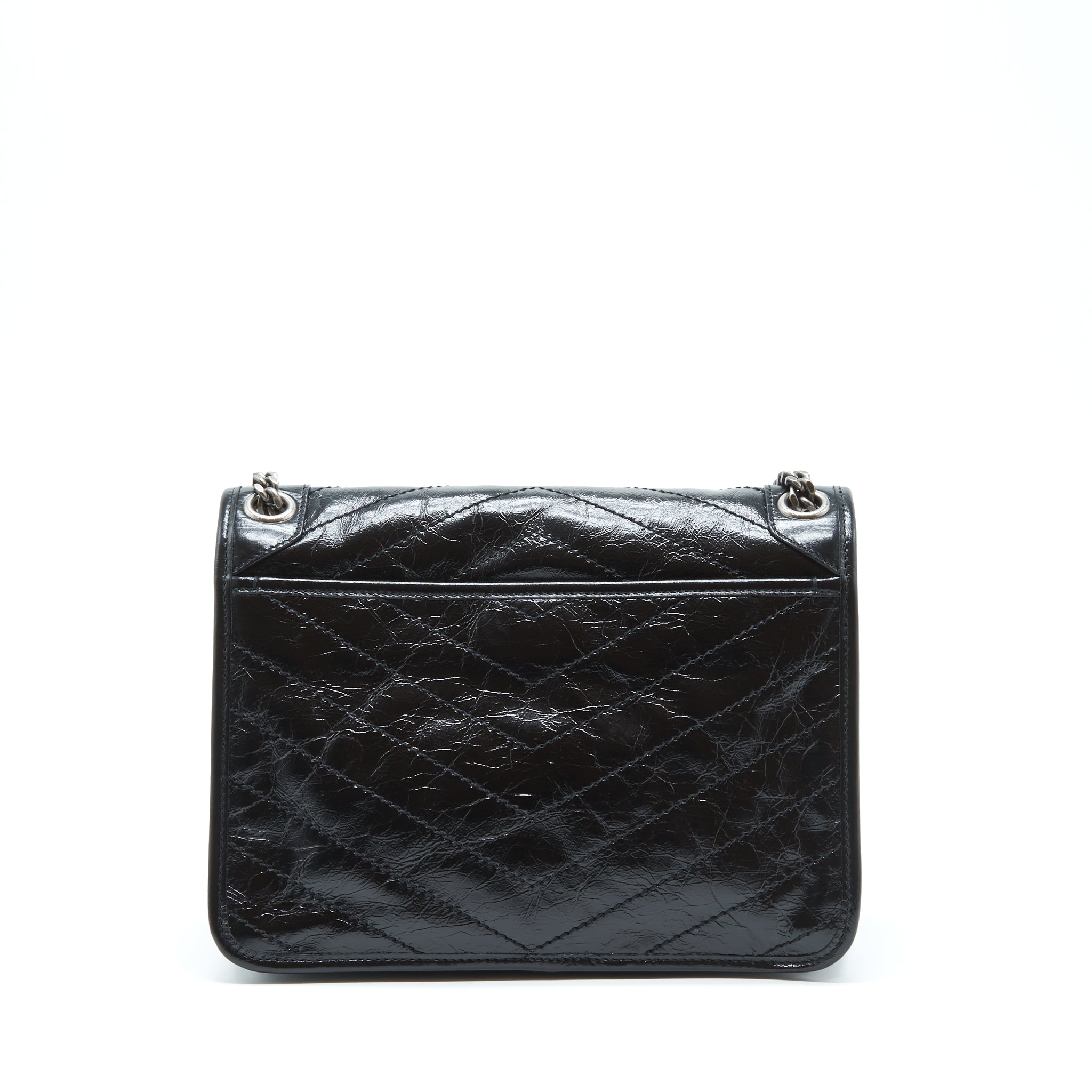 saint-laurent-ysl-medium-niki-bag-calfskin-black-shw