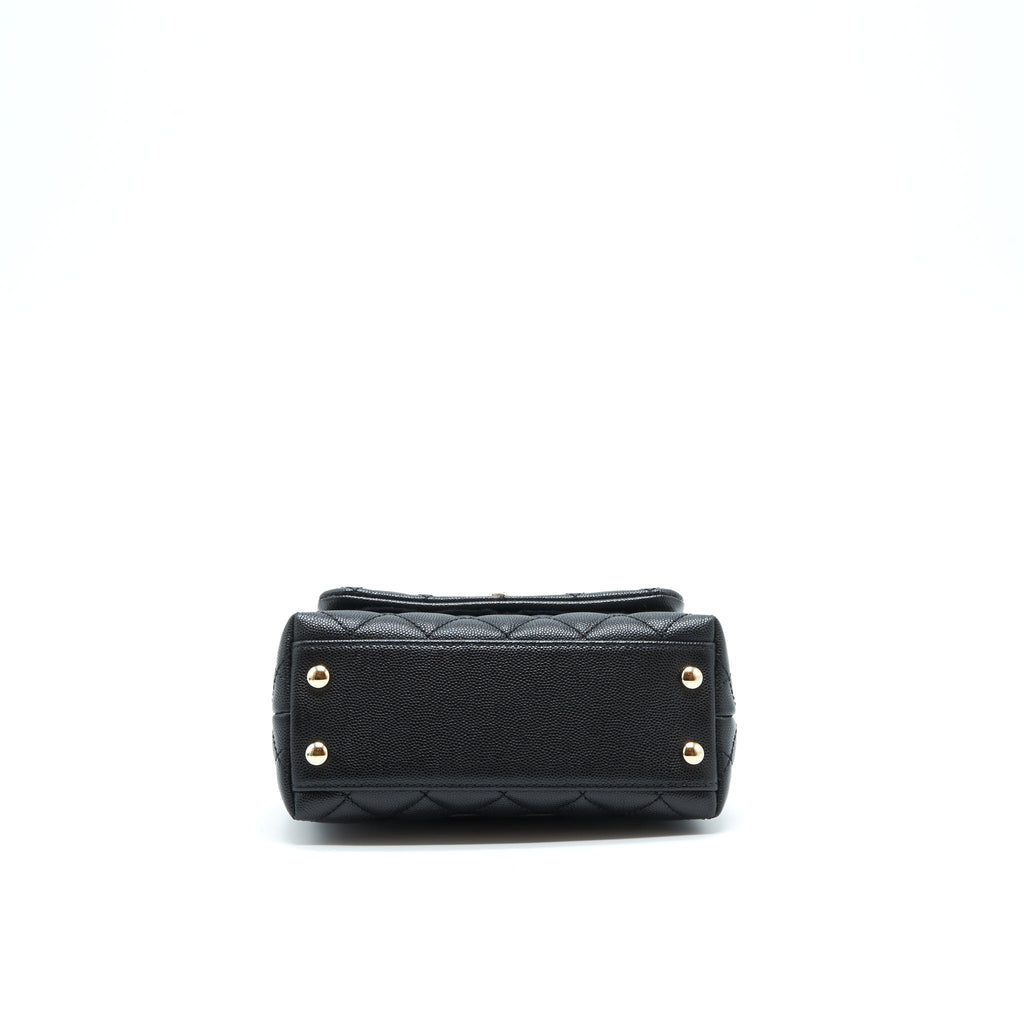 chanel-mini-coco-handle-caviar-black-lghw