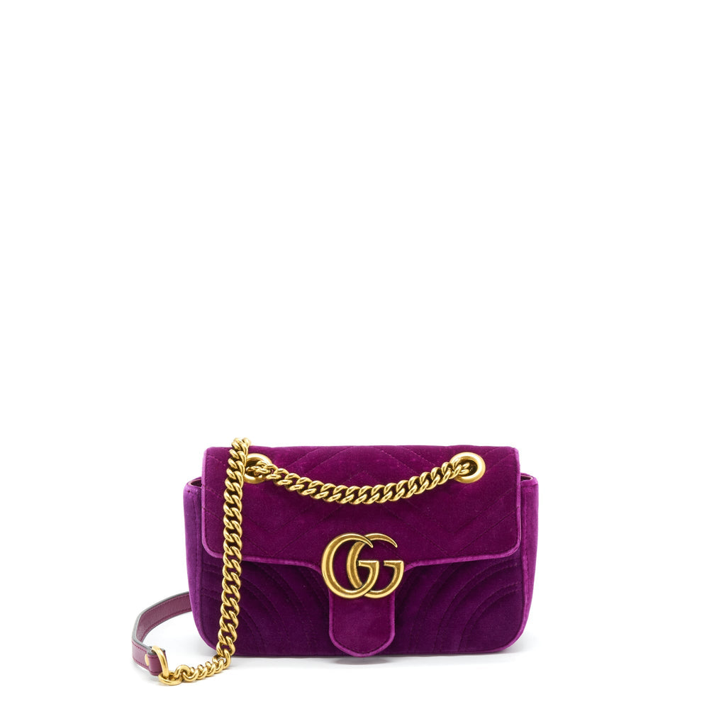 gucci-mini-marmont-bag-velvet-purple-ghw