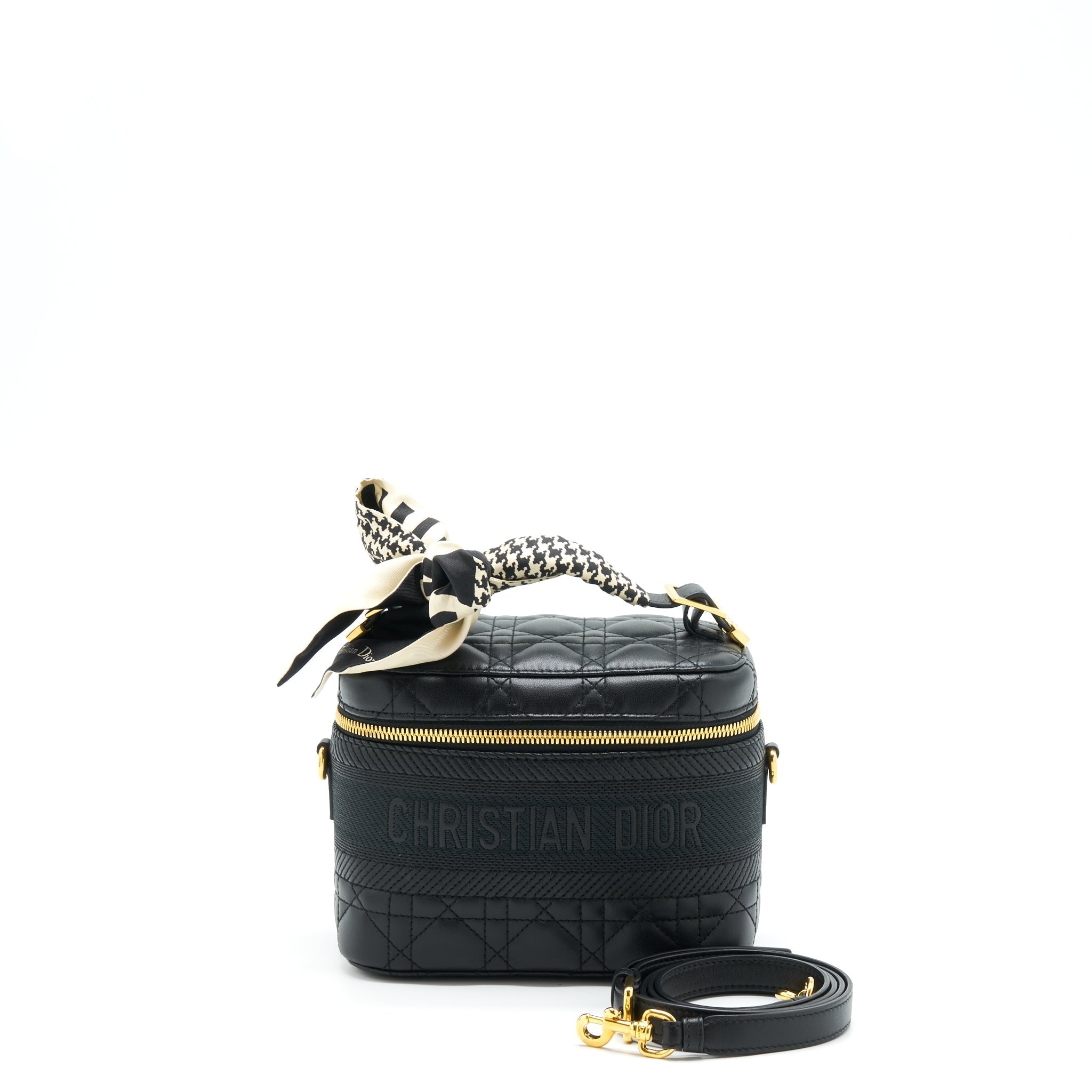 dior-small-diortravel-vanity-case-black-ghw-with-an-extra-twilly