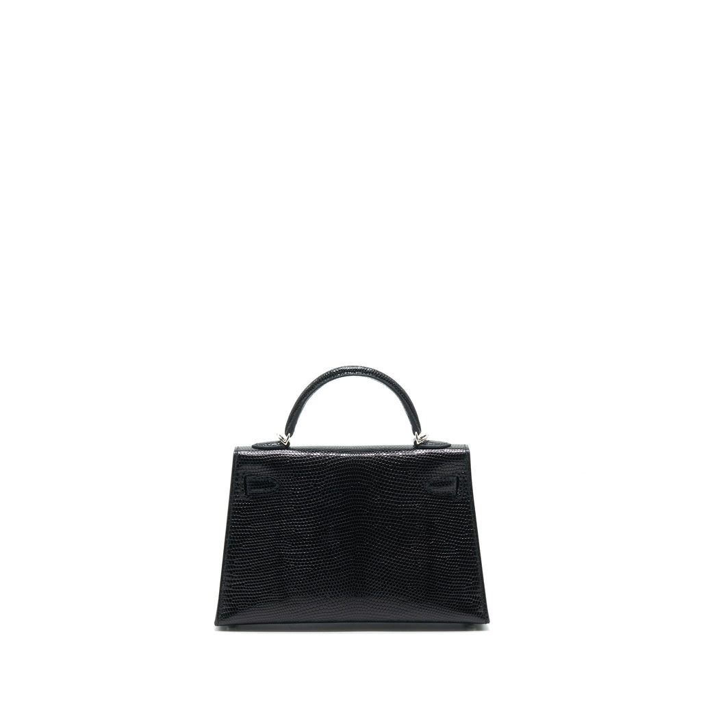 hermes-mini-kelly-20cm-lizard-black-shw